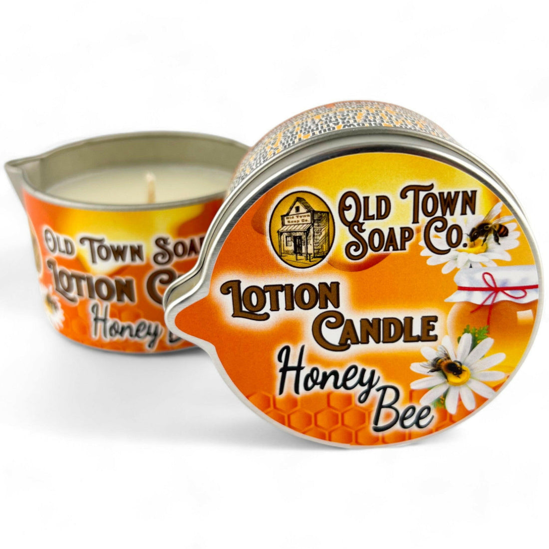 Honey Bee Lotion Candle - Old Town Soap Co.