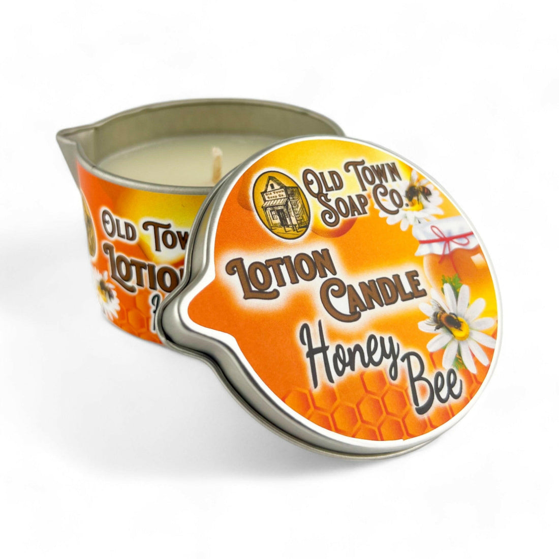 Honey Bee Lotion Candle - Old Town Soap Co.