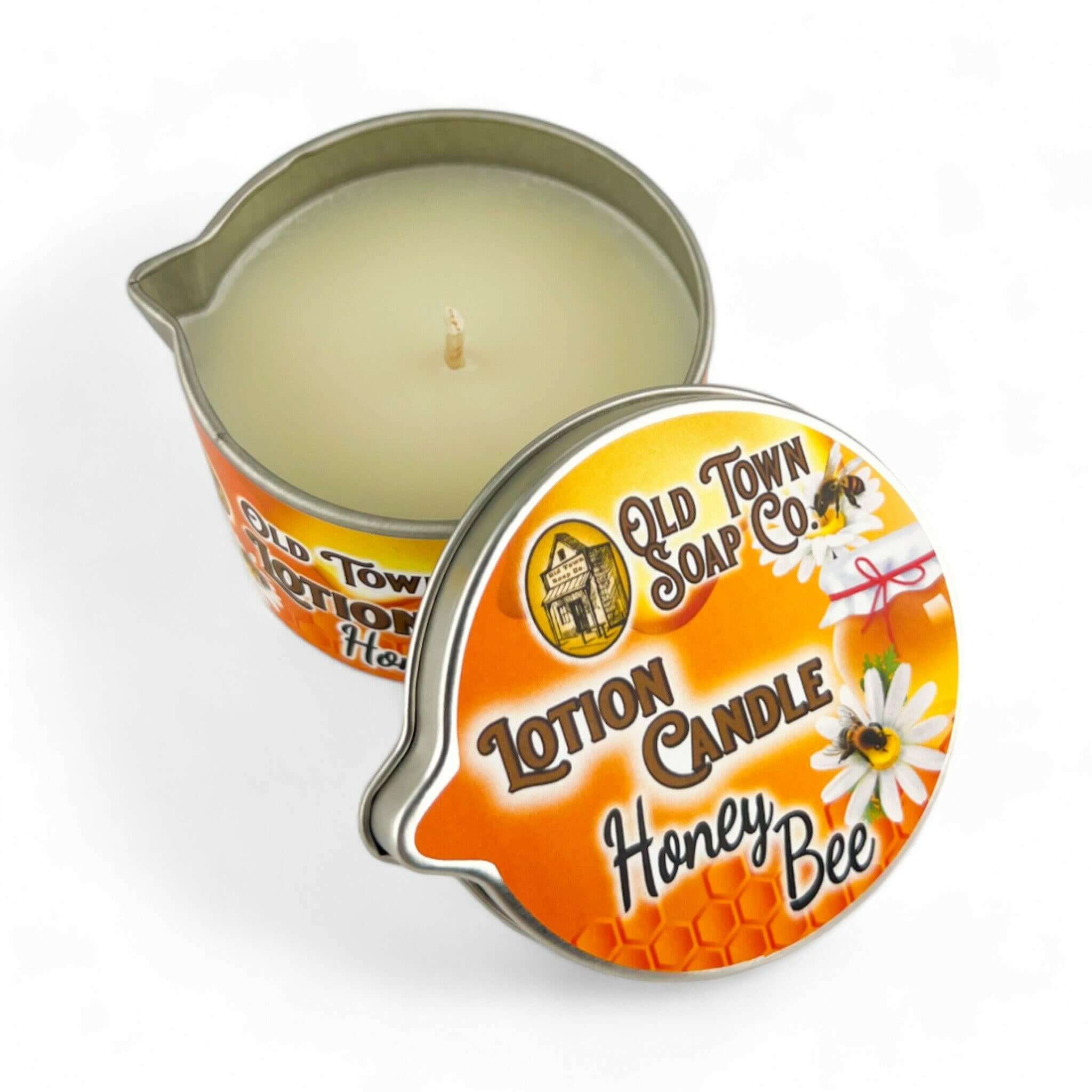 Honey Bee Lotion Candle - Old Town Soap Co.