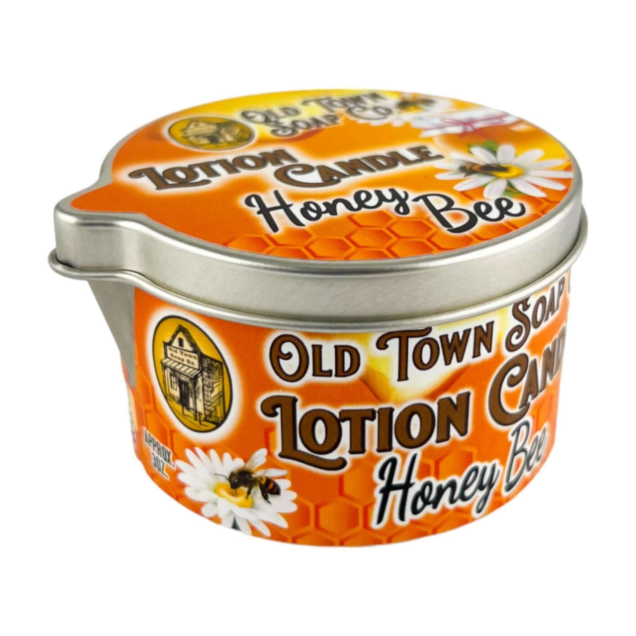 Honey Bee Lotion Candle - Old Town Soap Co.