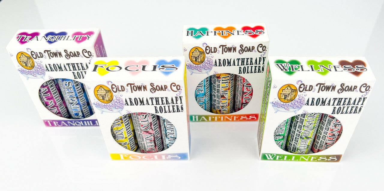 Aromatherapy Roller Trio Sets - Old Town Soap Co.