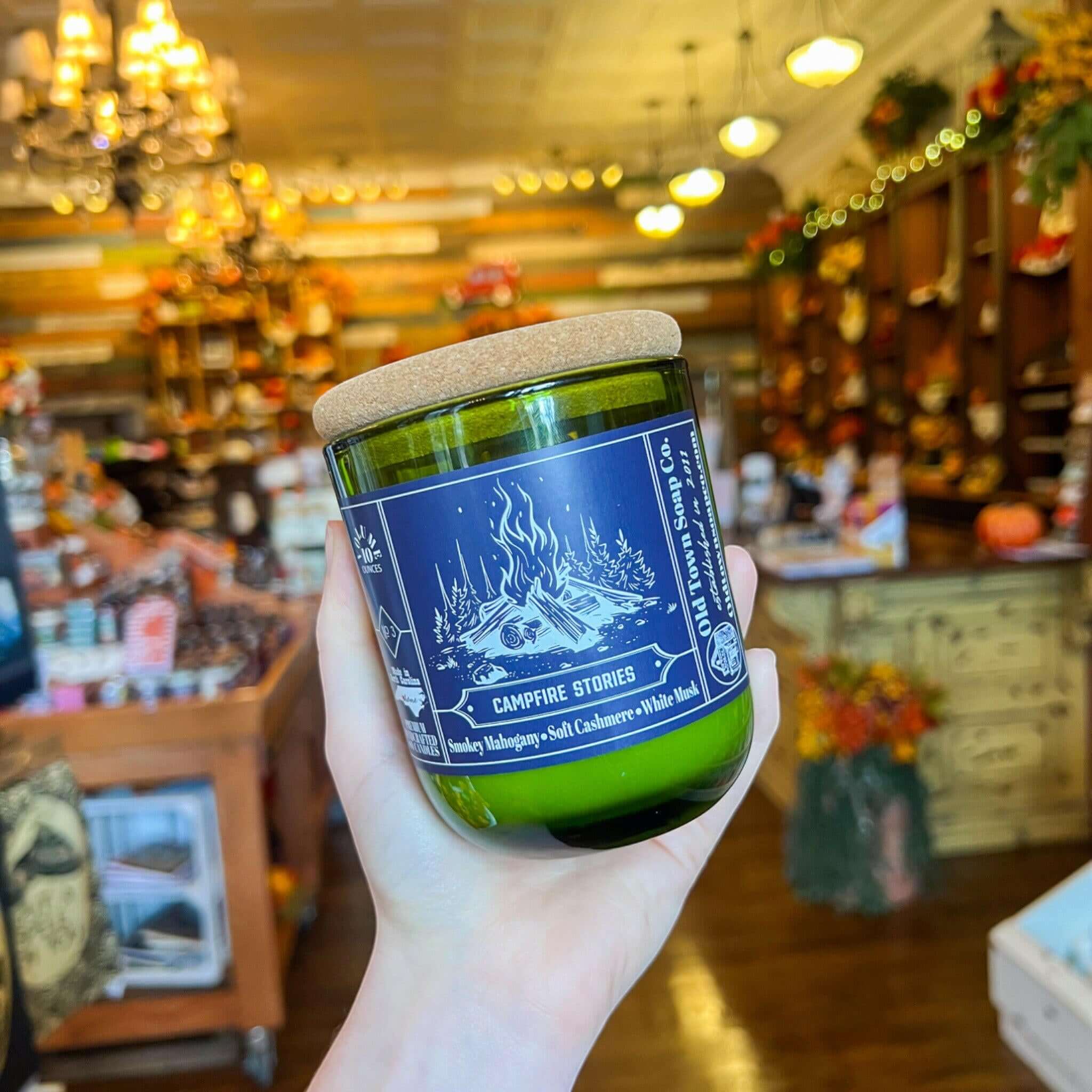Campfire Stories Wood Wick Candle - Old Town Soap Co.