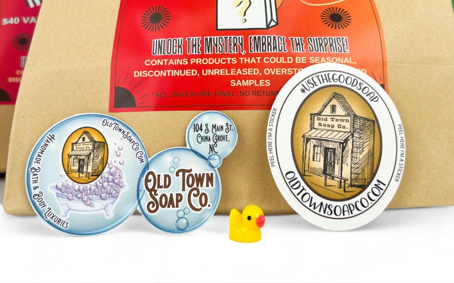 Limited Time Mystery Bags! - Choose from 3 colors - Old Town Soap Co.