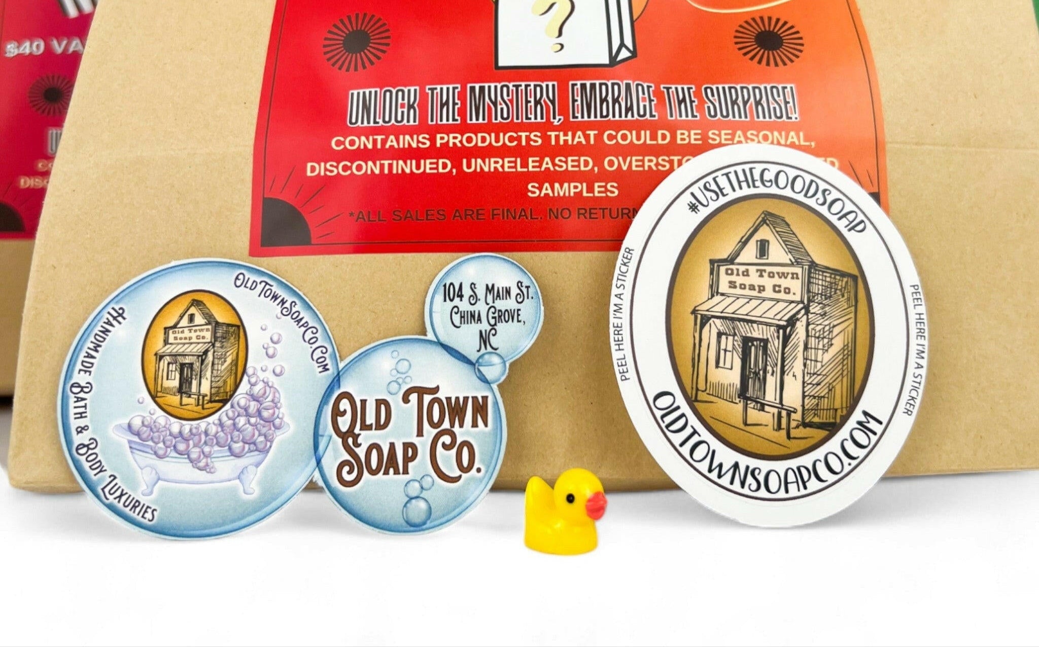 Limited Time Mystery Bags! - Choose from 3 colors - Old Town Soap Co.