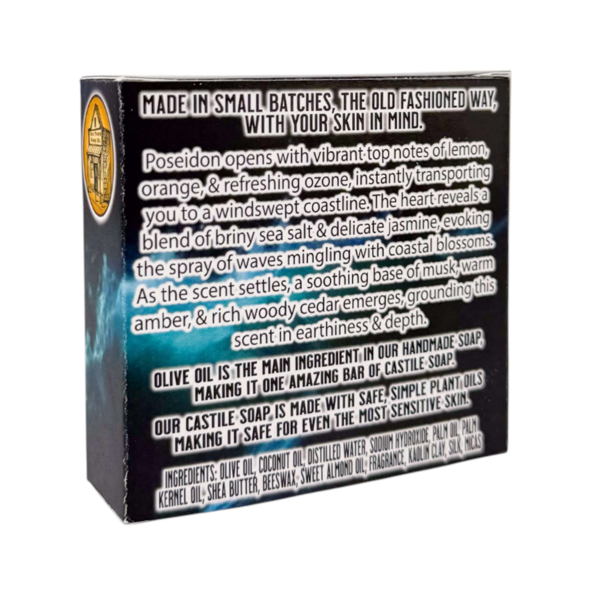 Poseidon -Bar Soap - Old Town Soap Co.