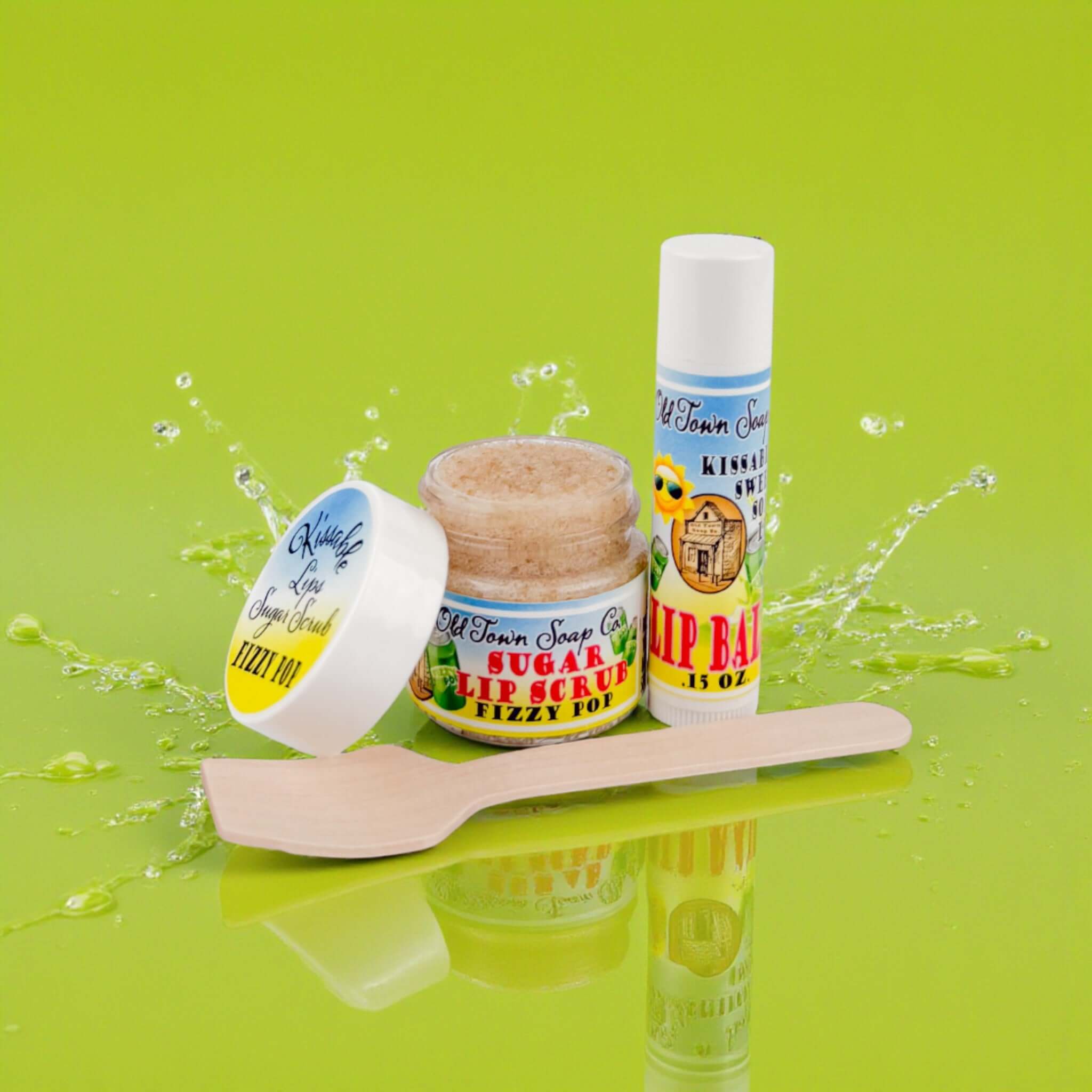 Kissable Lips Sugar Scrub & Lip Balm Kits - Old Town Soap Co.