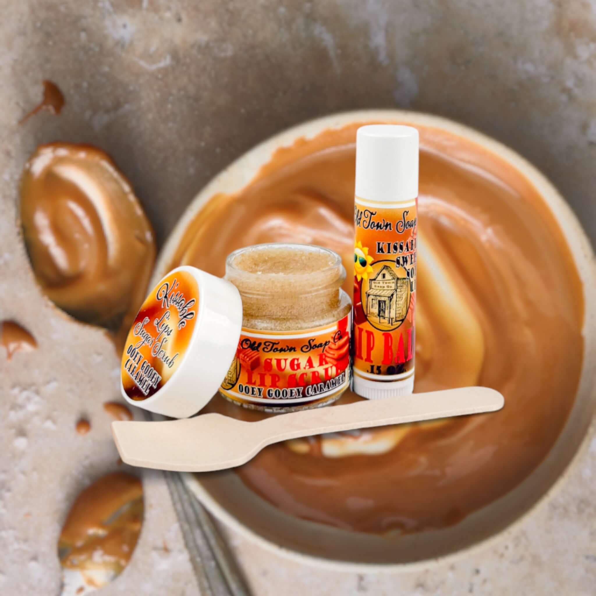 Kissable Lips Sugar Scrub & Lip Balm Kits - Old Town Soap Co.