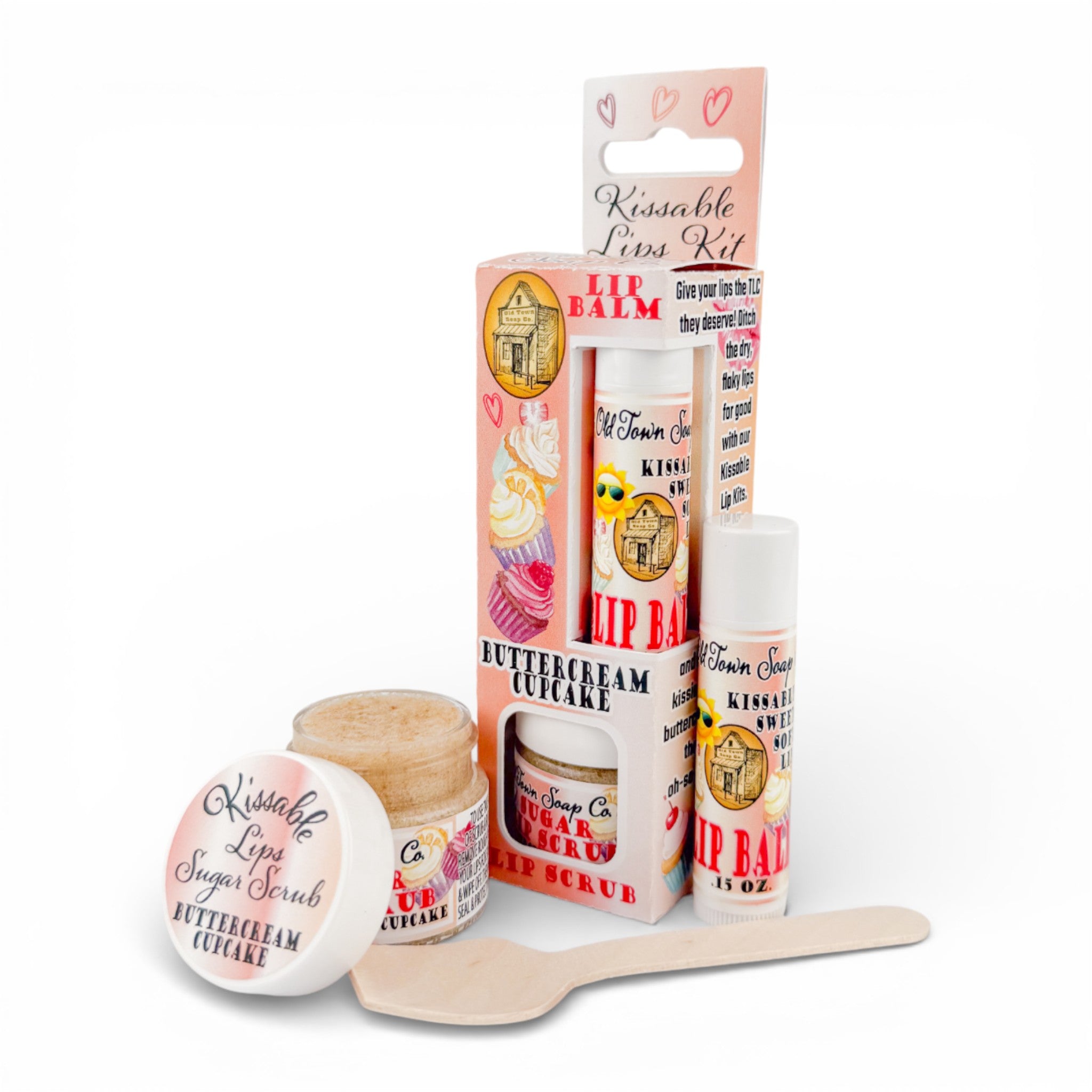 Kissable Lips Sugar Scrub & Lip Balm Kits