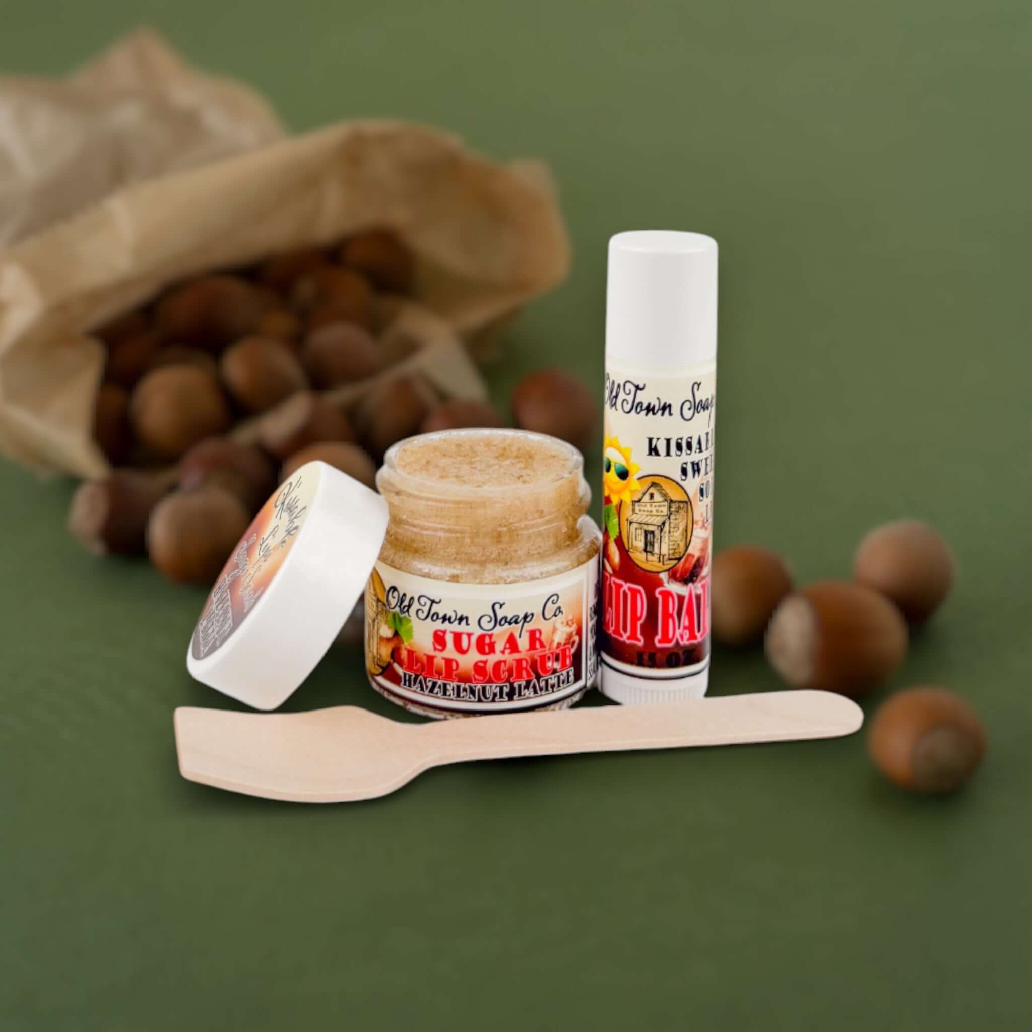 Kissable Lips Sugar Scrub & Lip Balm Kits - Old Town Soap Co.