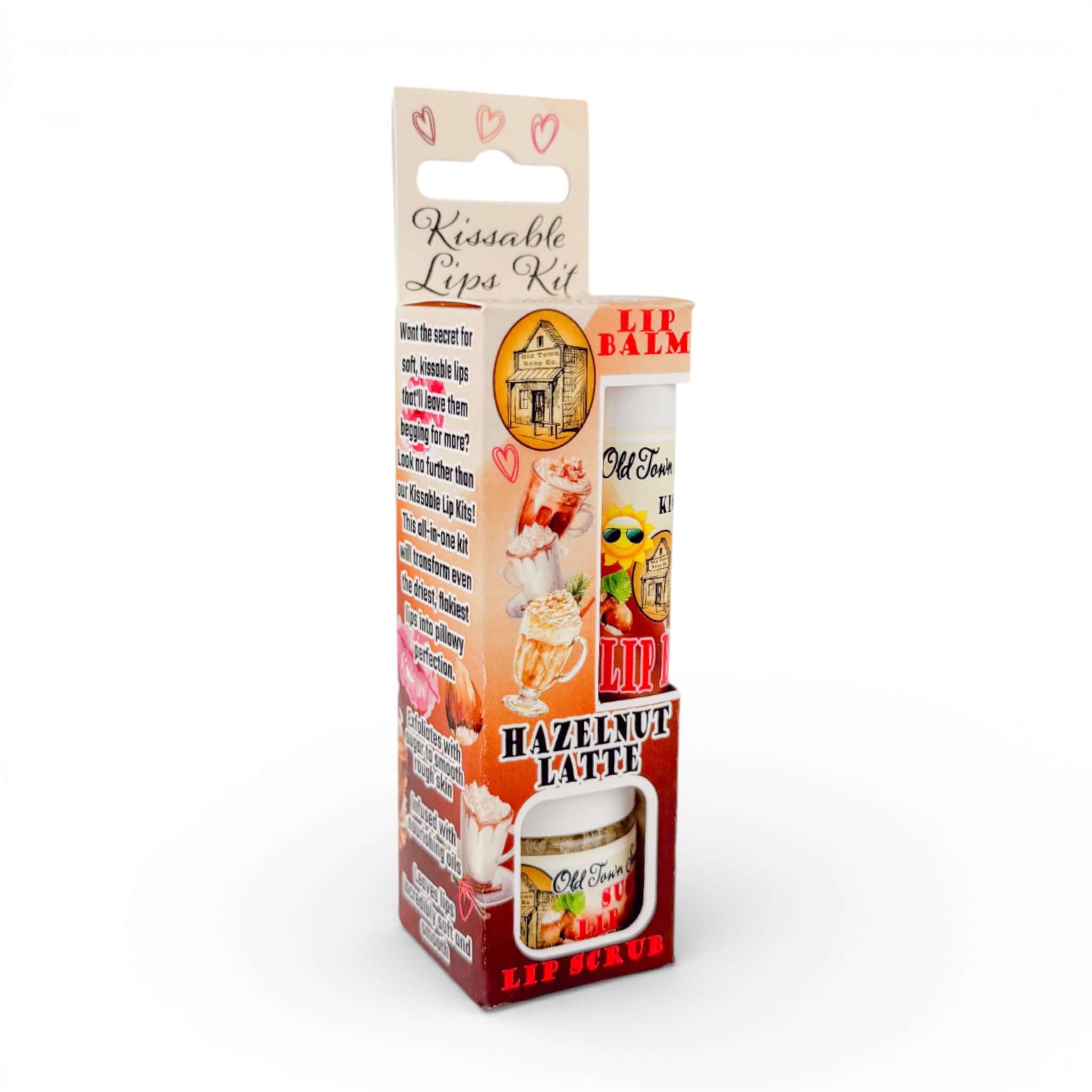 Kissable Lips Sugar Scrub & Lip Balm Kits - Old Town Soap Co.