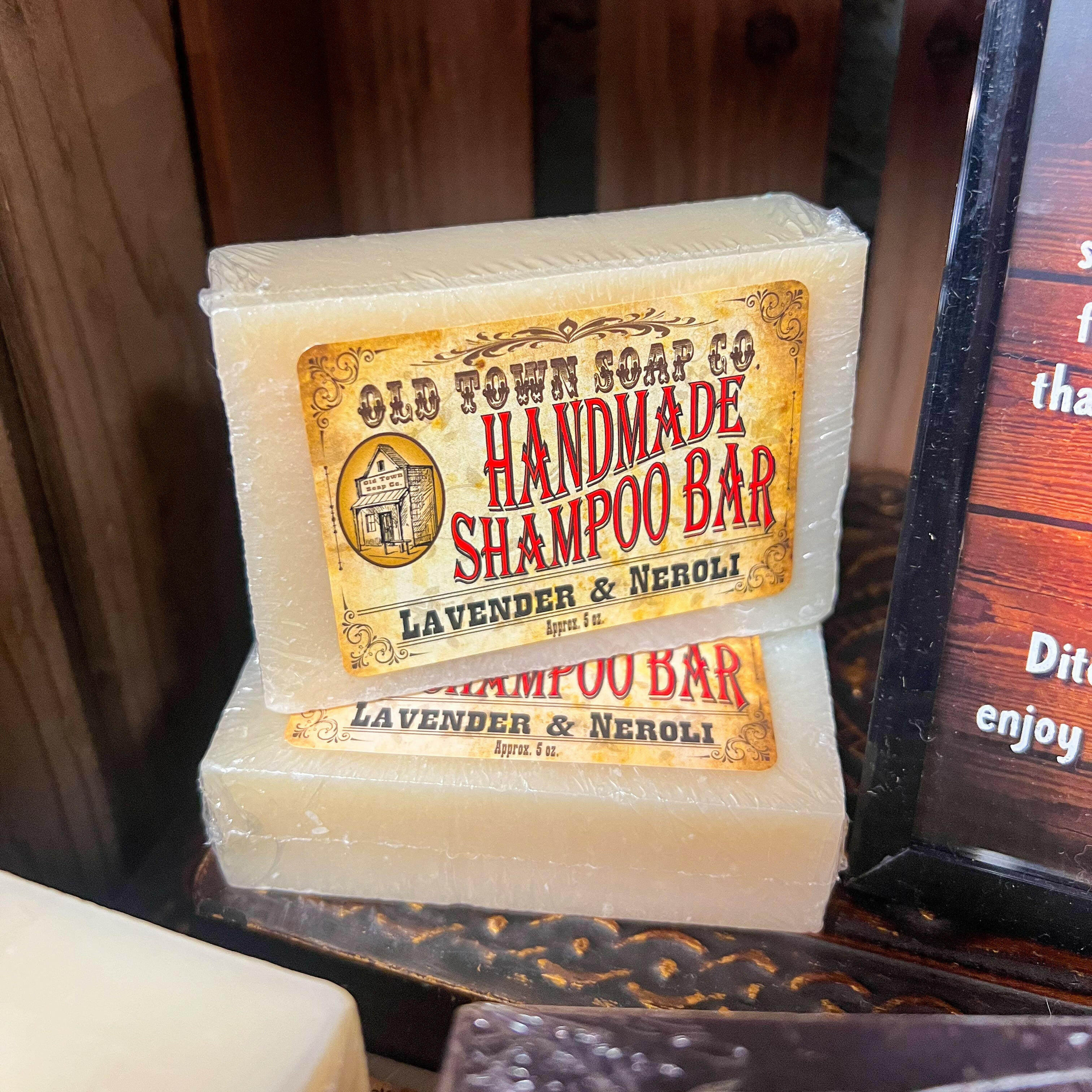 Lavender & Neroli Shampoo Bar - Old Town Soap Co.