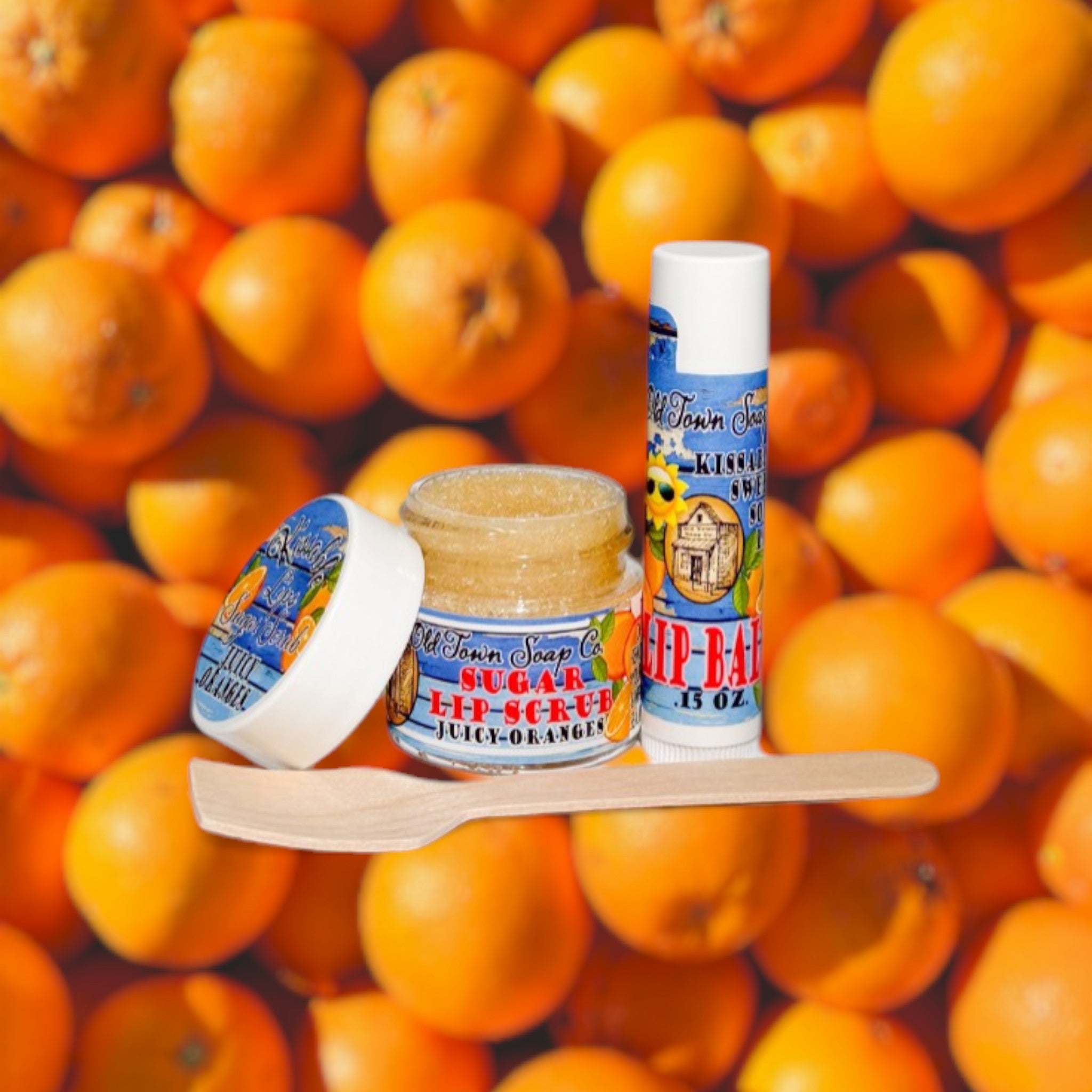 Kissable Lips Sugar Scrub & Lip Balm Kits - Old Town Soap Co.