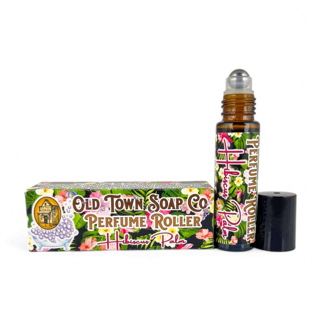 Hibiscus Palm Perfume Roller - Old Town Soap Co.