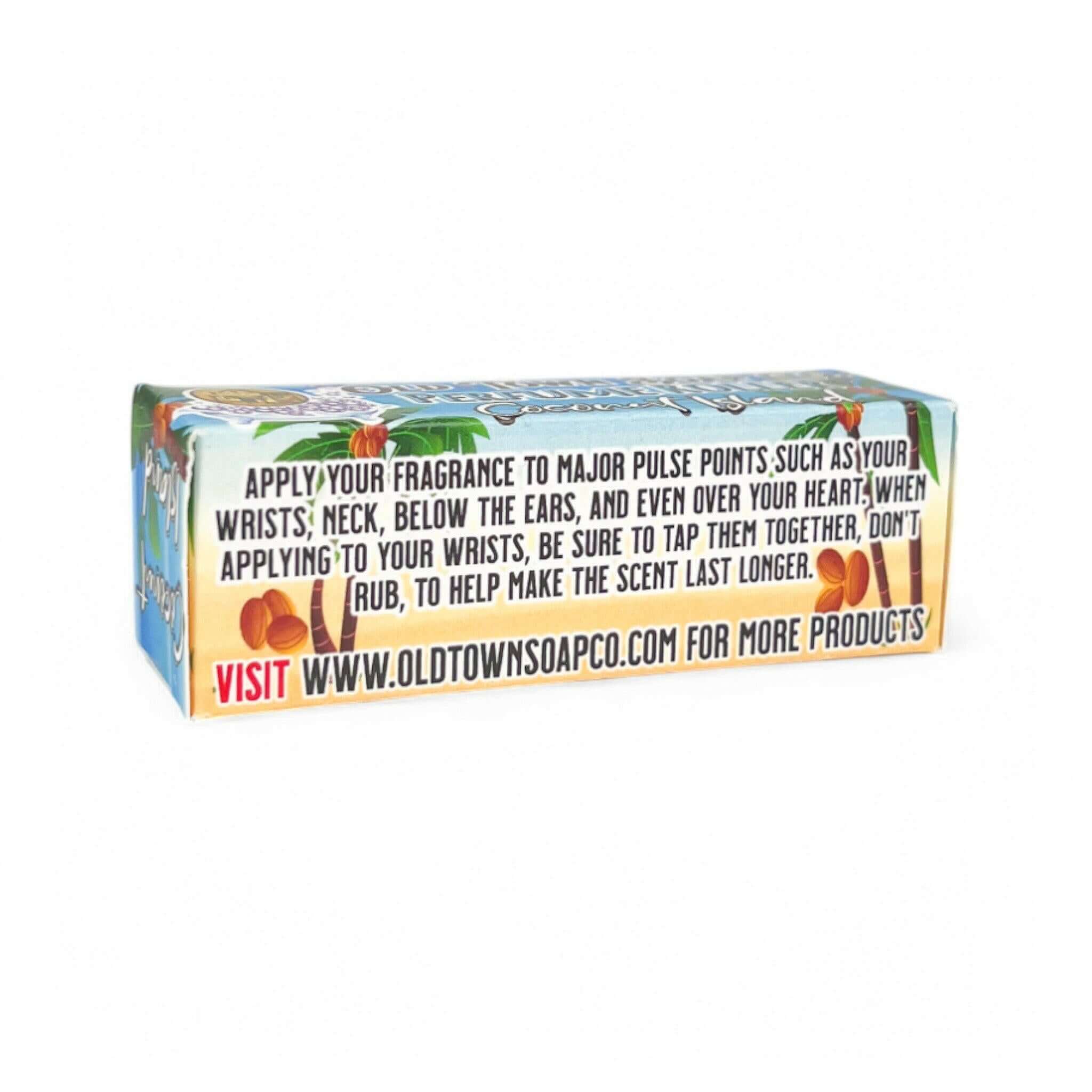 Coconut Island Perfume Roller - Old Town Soap Co.