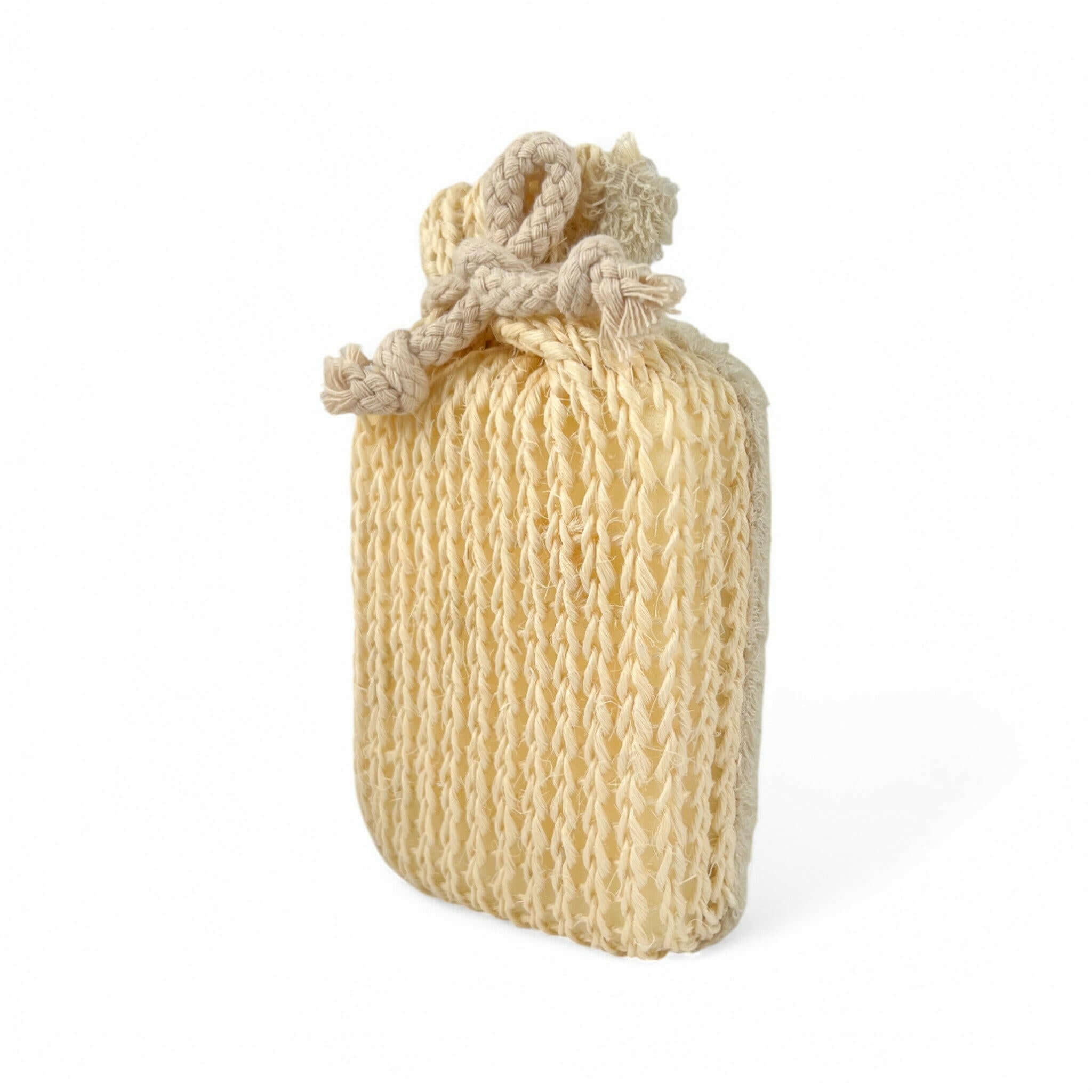 Dual Sisal/Cotton Bath Sponge - Old Town Soap Co.
