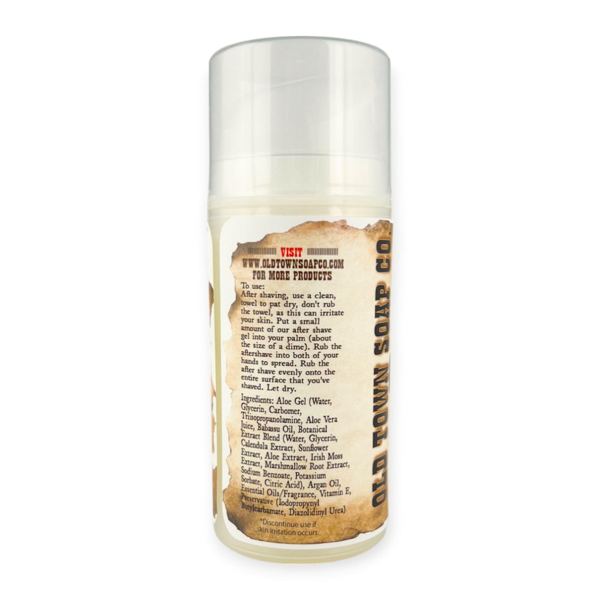 Cooling After Shave Gel - Old Town Soap Co.