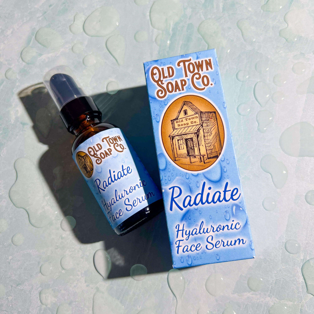 Radiate Hyaluronic Face Serum - Old Town Soap Co.