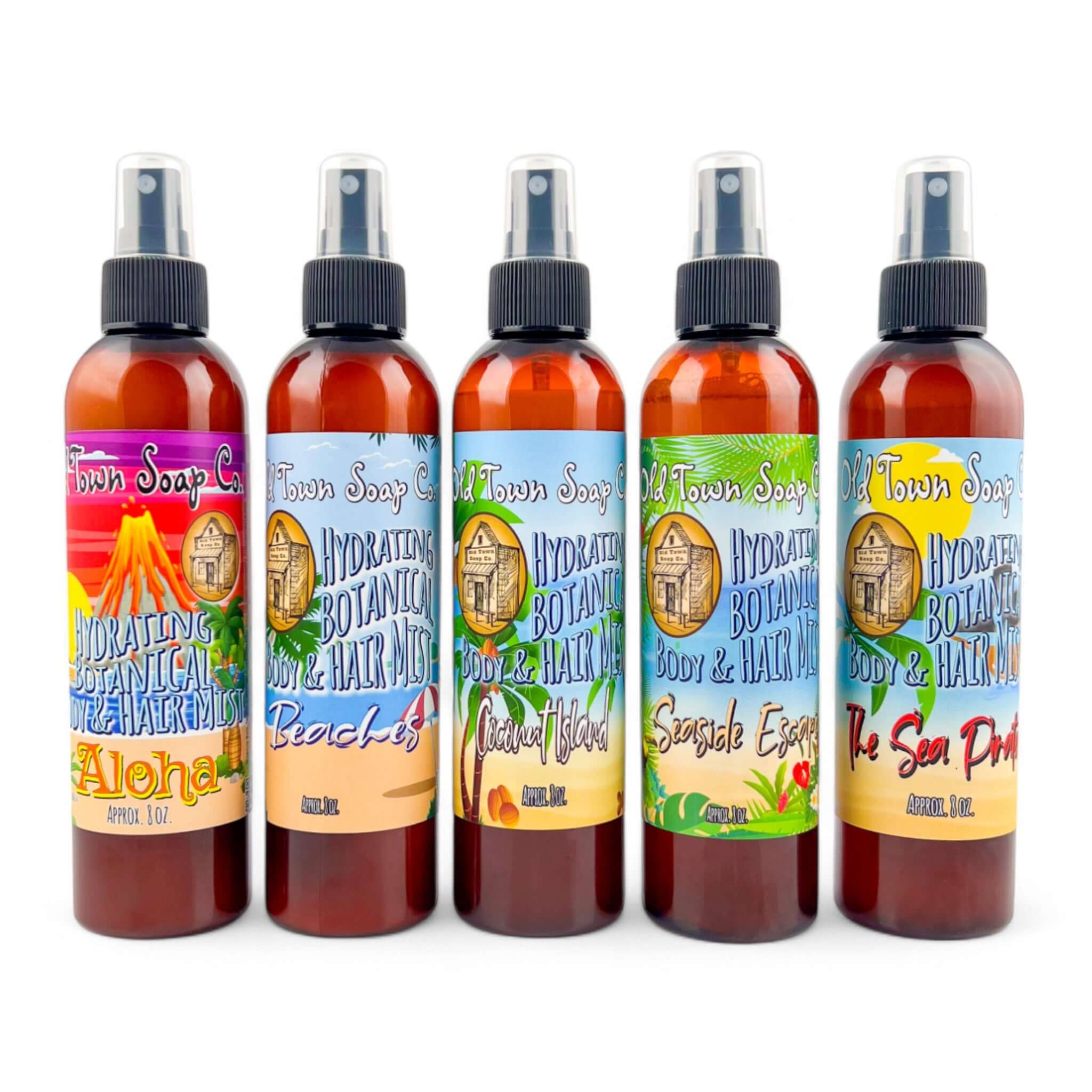 Coconut Island Body & Hair Mist - Old Town Soap Co.