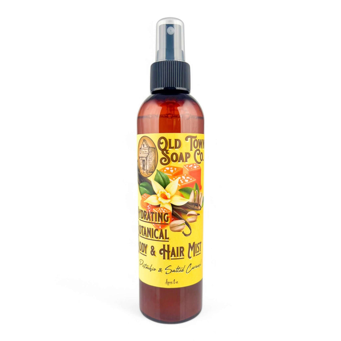 Pistachio & Salted Caramel Body & Hair Mist - Old Town Soap Co.