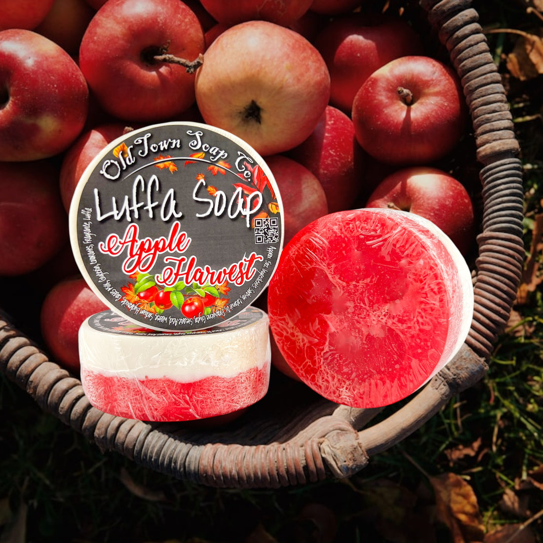 Apple Harvest Luffa Soap