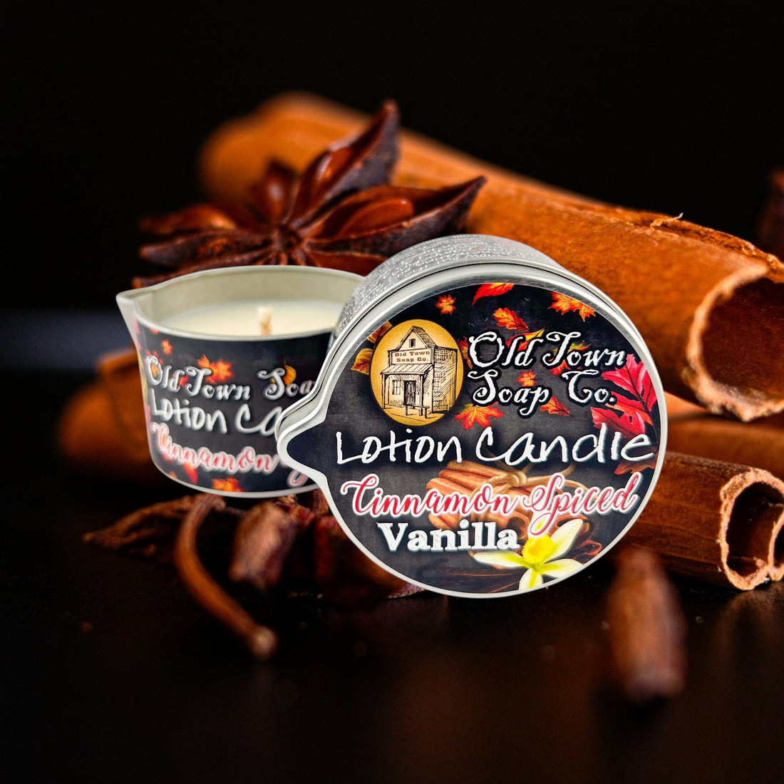 Cinnamon Spiced Vanilla Lotion Candle