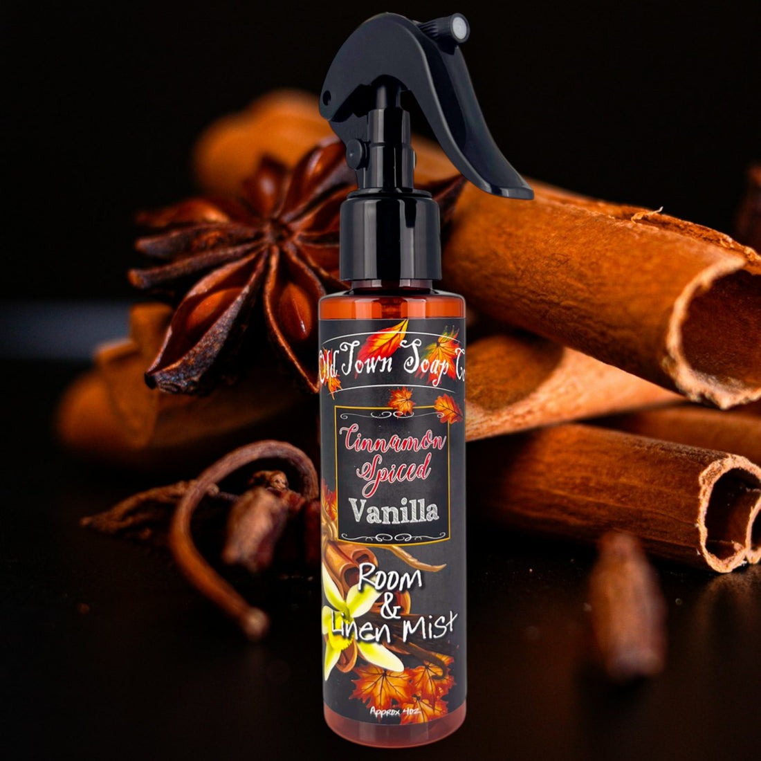 Cinnamon Spiced Vanilla -Room+Linen Mist