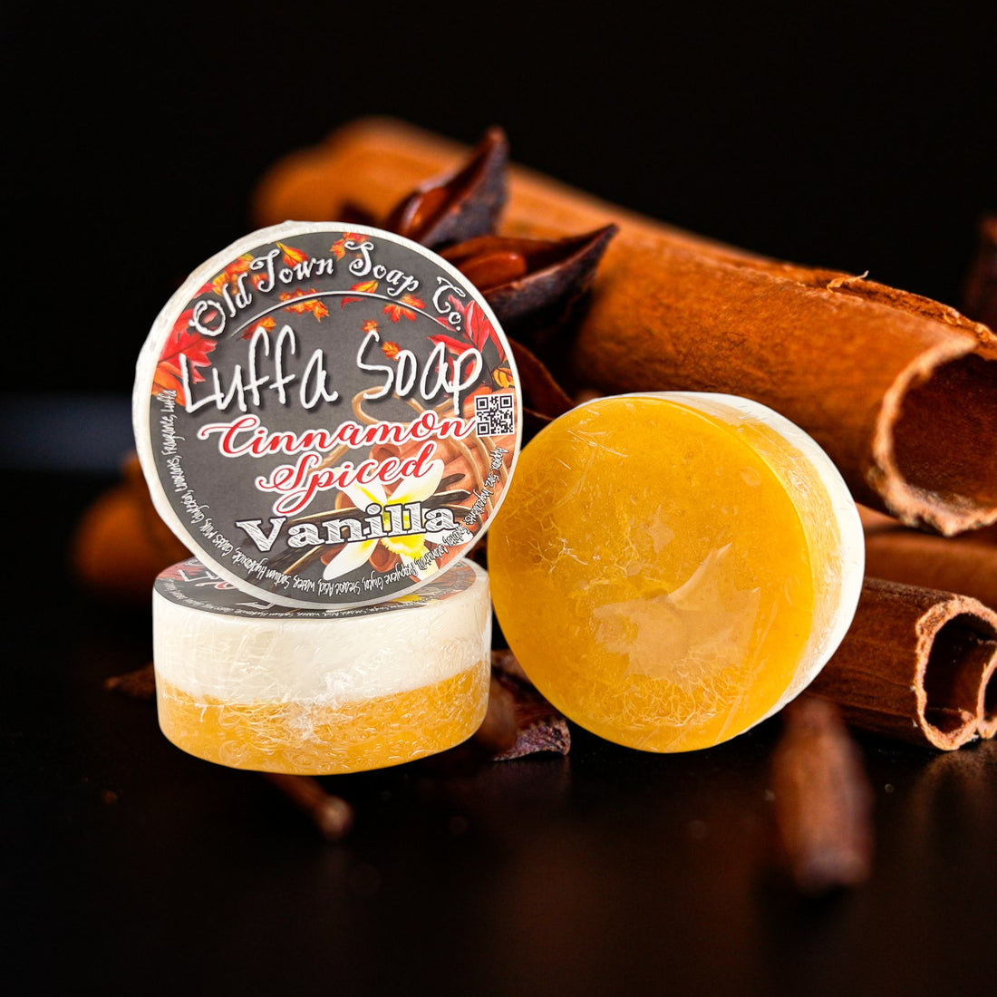 Cinnamon Spiced Vanilla Luffa Soap