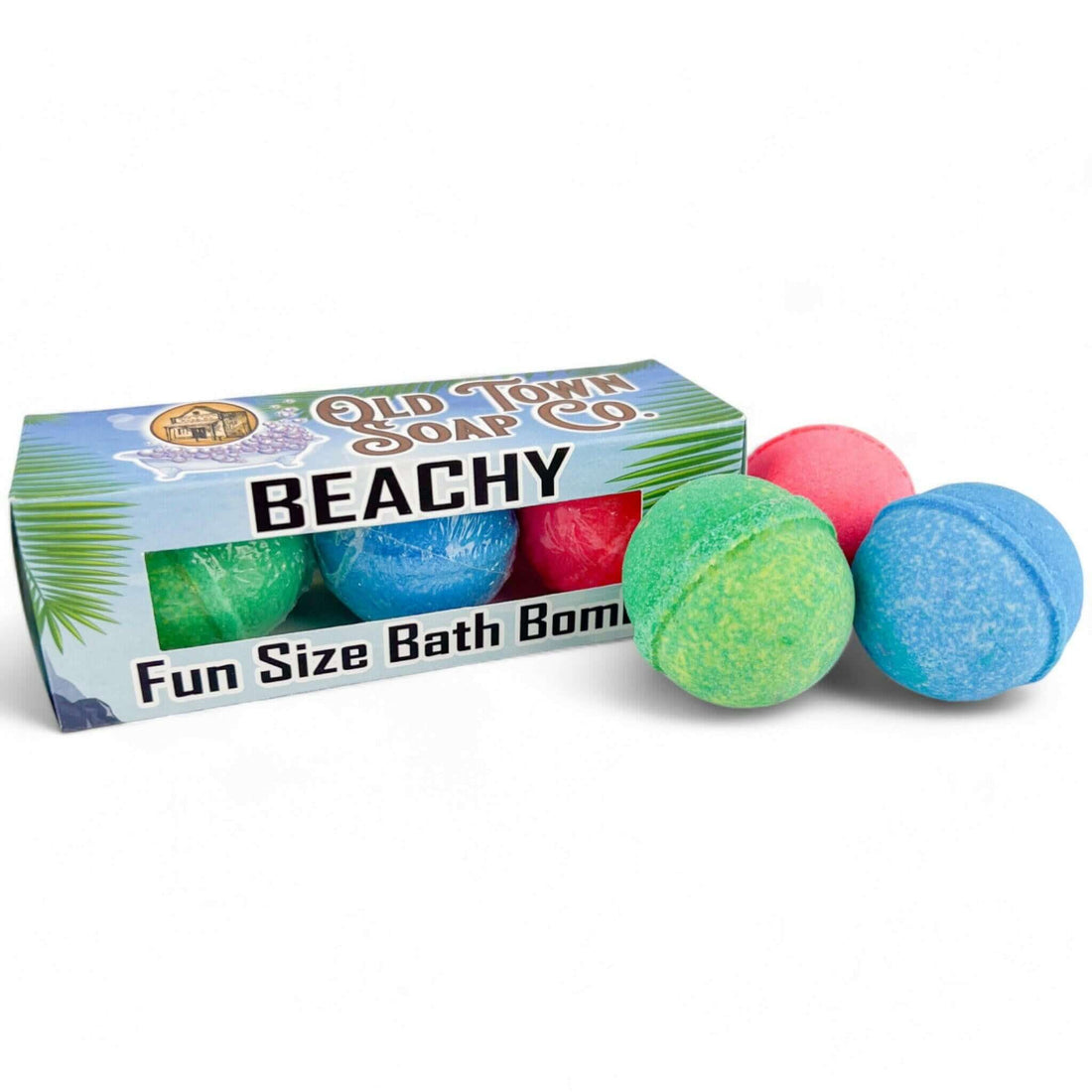 Beachy Fun Size Bath Bomb Set - Old Town Soap Co.