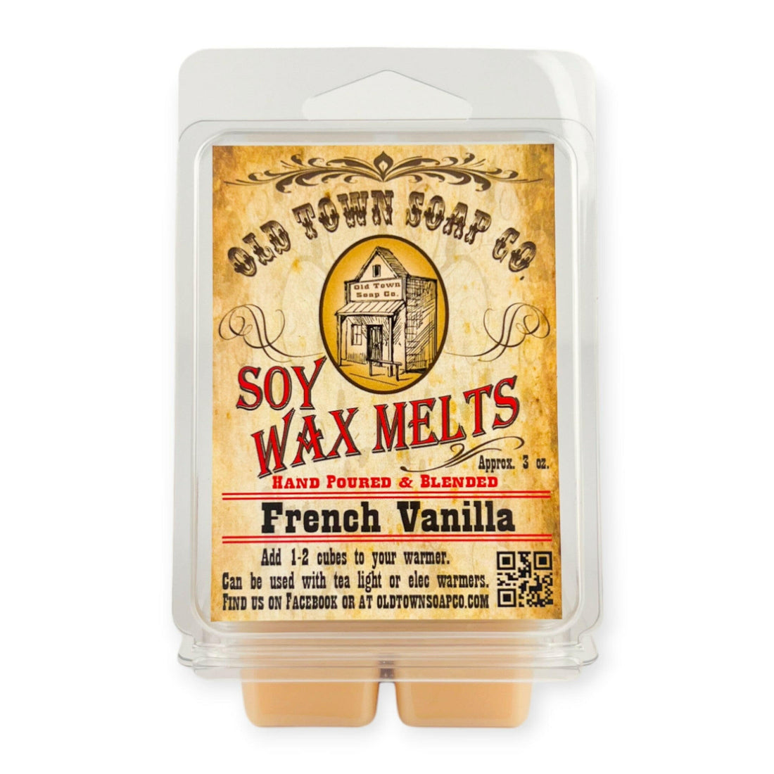 French Vanilla Wax Melts - Old Town Soap Co.