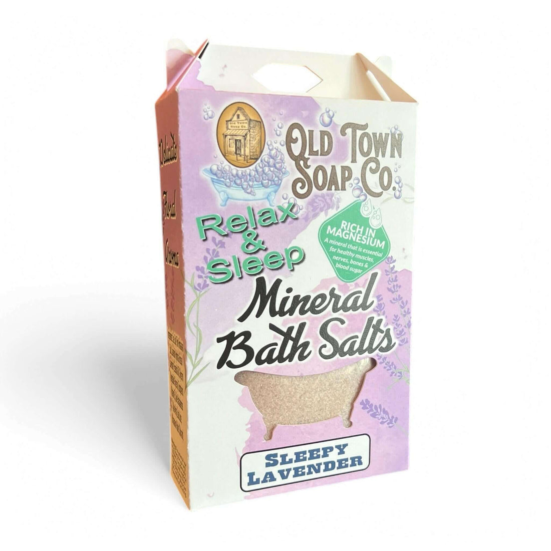 Sleepy Lavender Bath Salt Soak - Old Town Soap Co.