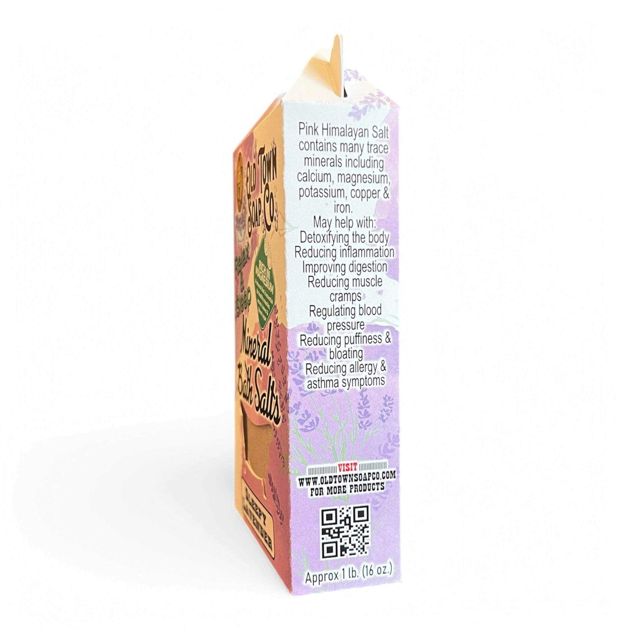 Sleepy Lavender Bath Salt Soak - Old Town Soap Co.