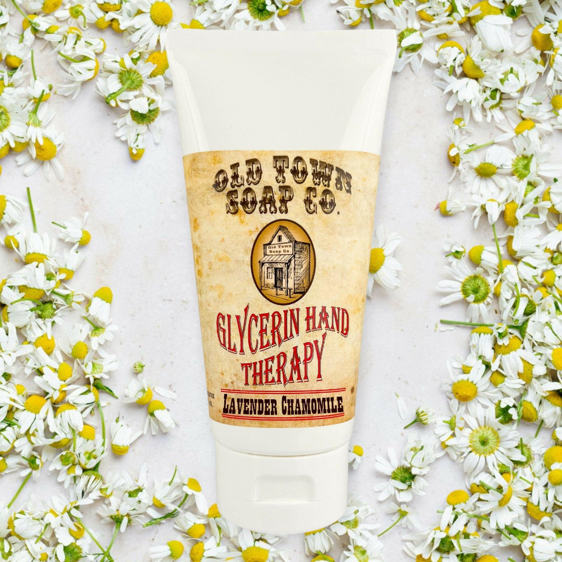 Lavender Chamomile 6oz Glycerin Hand Therapy - Old Town Soap Co.