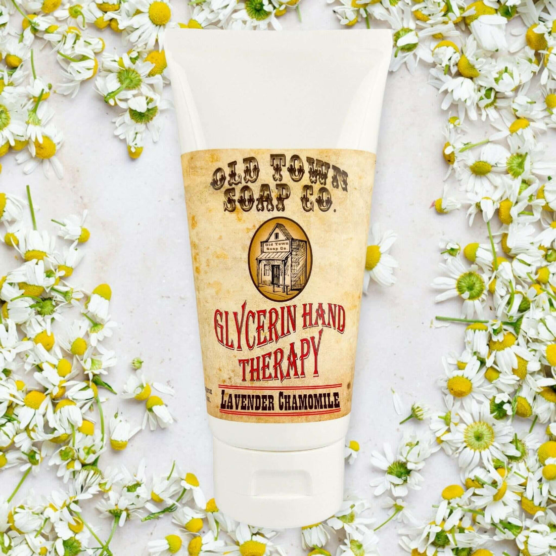 Lavender Chamomile 6oz Glycerin Hand Therapy - Old Town Soap Co.
