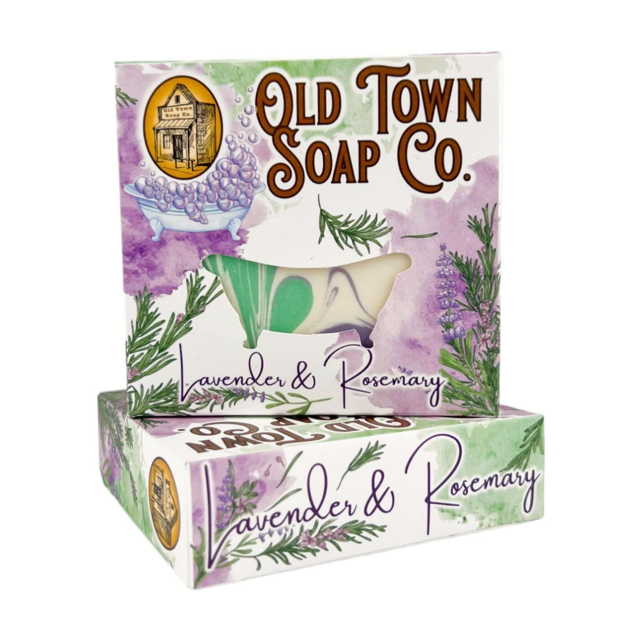 Lavender & Rosemary -Bar Soap - Old Town Soap Co.