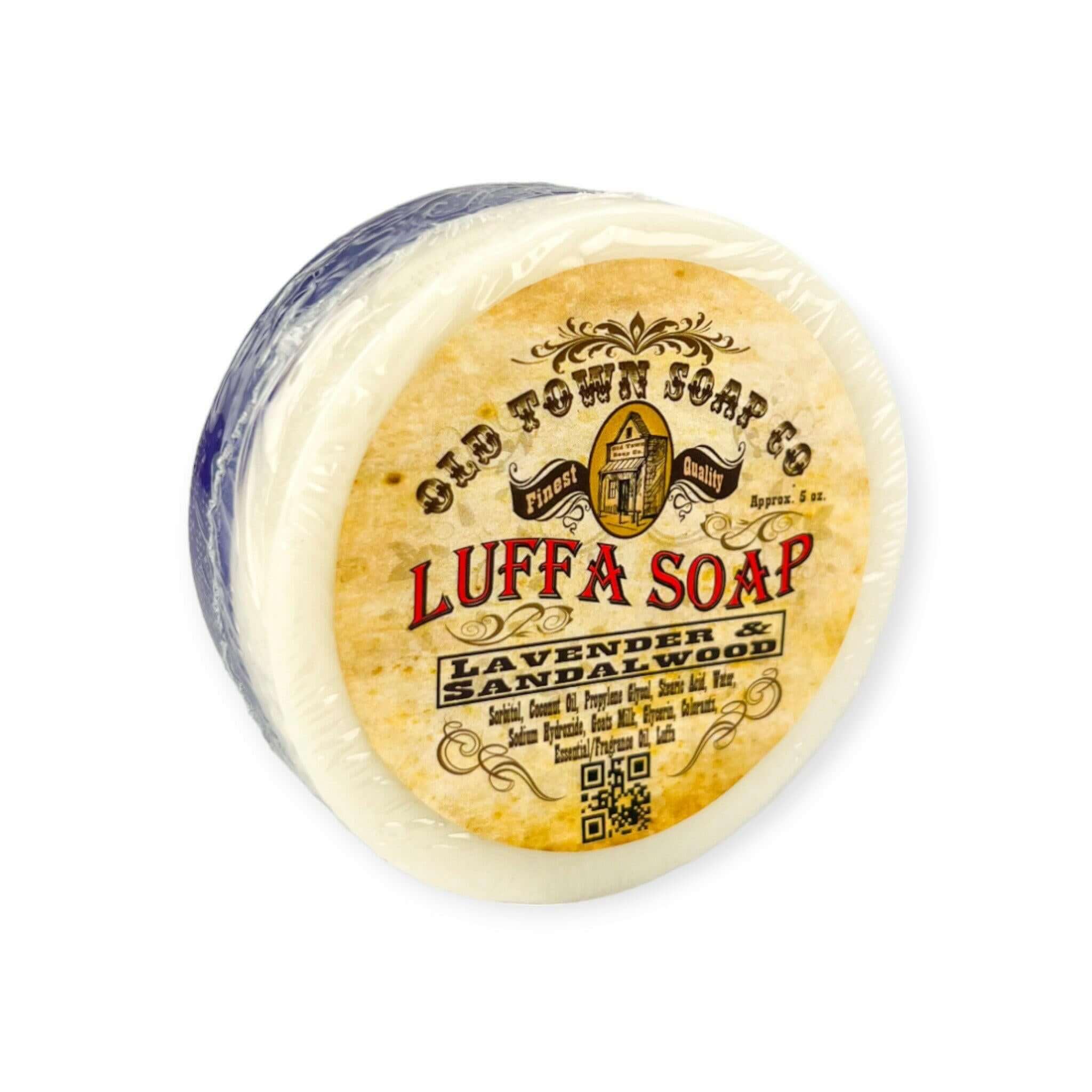 Lavender & Sandalwood -Luffa Soap - Old Town Soap Co.