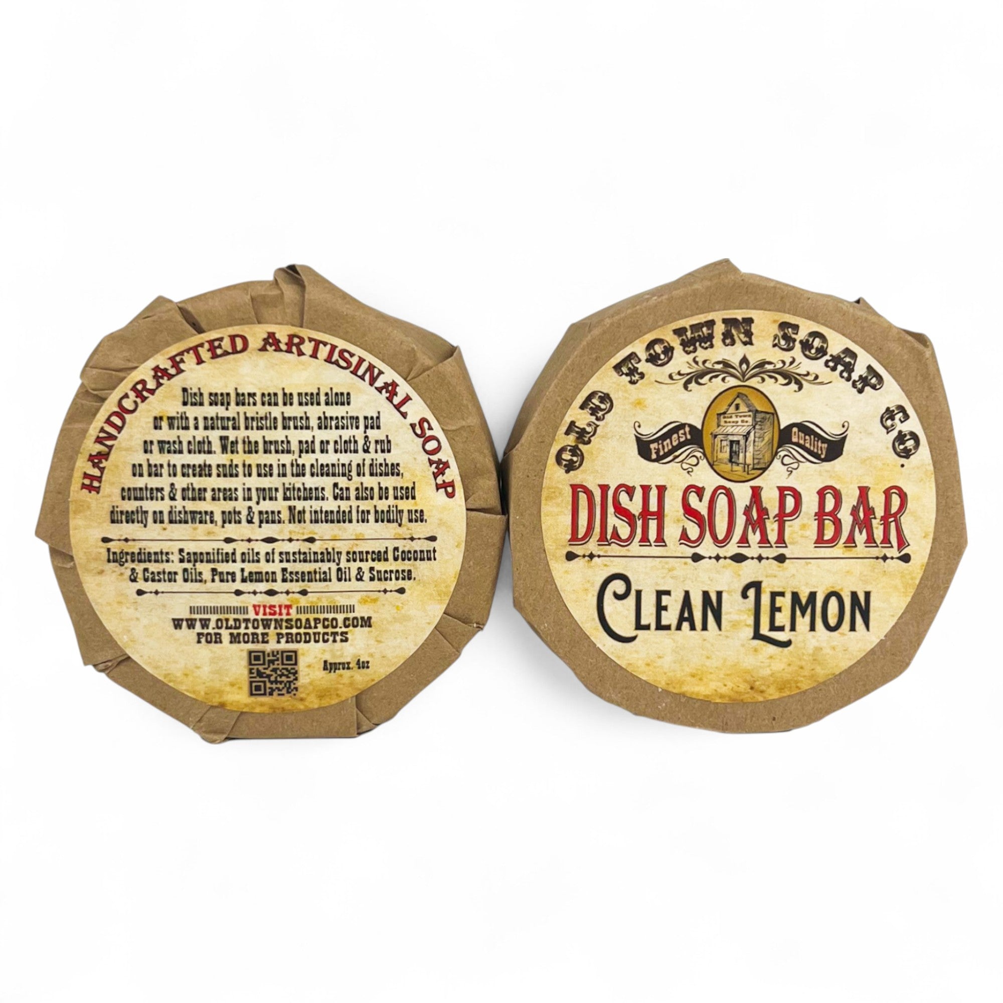 Clean Lemon -Dish Soap Bar