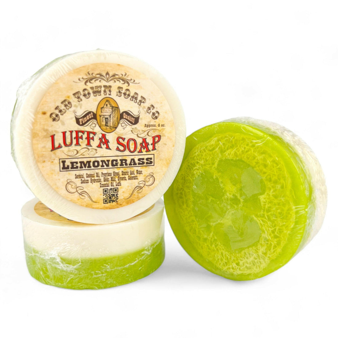 Lemongrass - Luffa Soap - Old Town Soap Co.