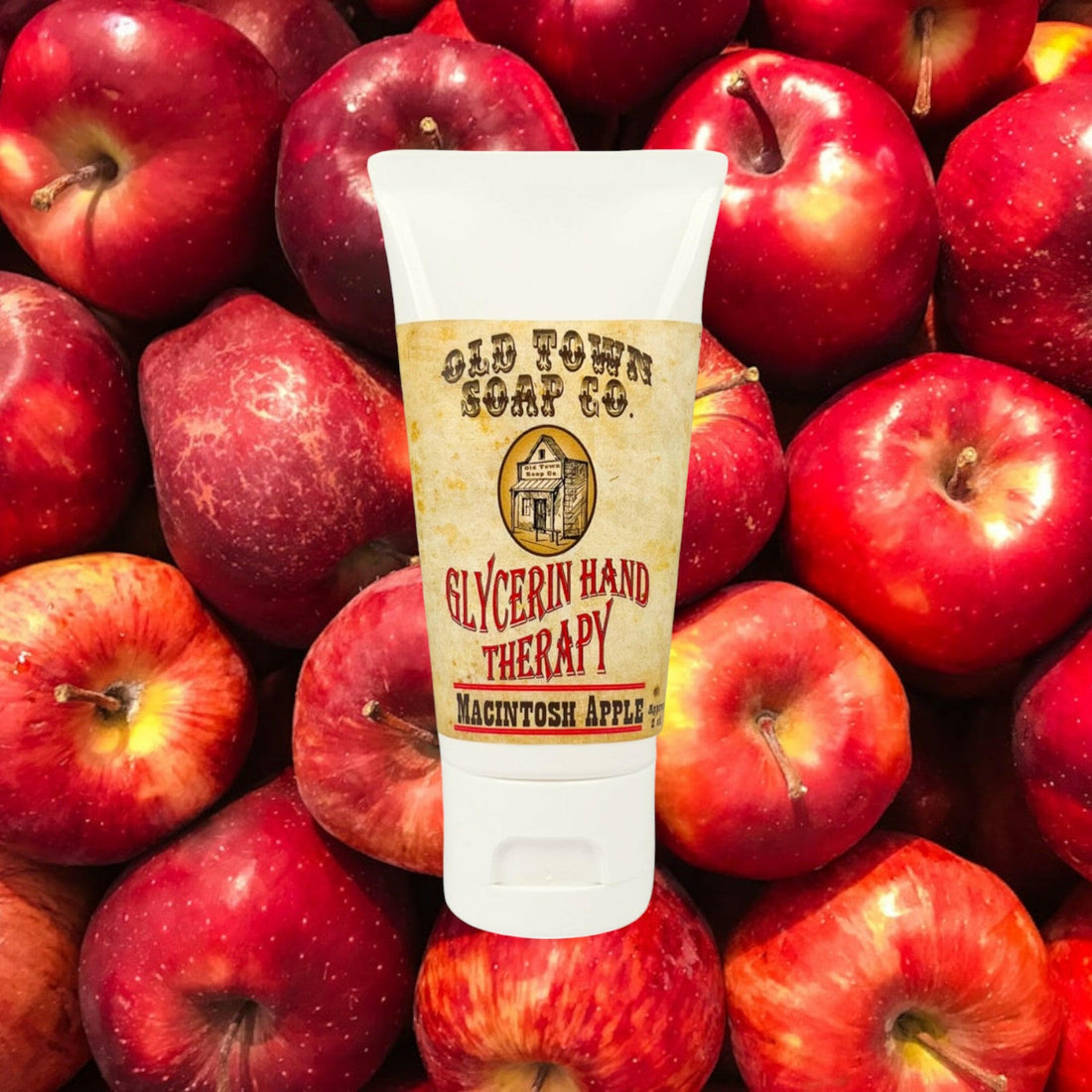 Macintosh Apple 2oz Glycerin Hand Therapy - Old Town Soap Co.