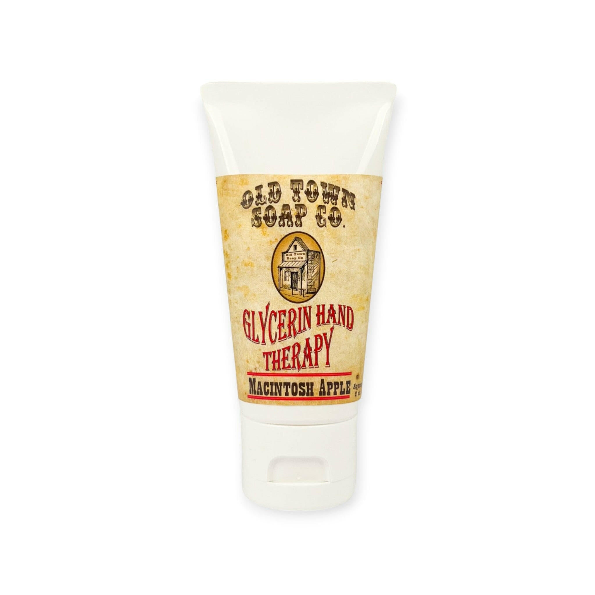 Macintosh Apple 2oz Glycerin Hand Therapy - Old Town Soap Co.