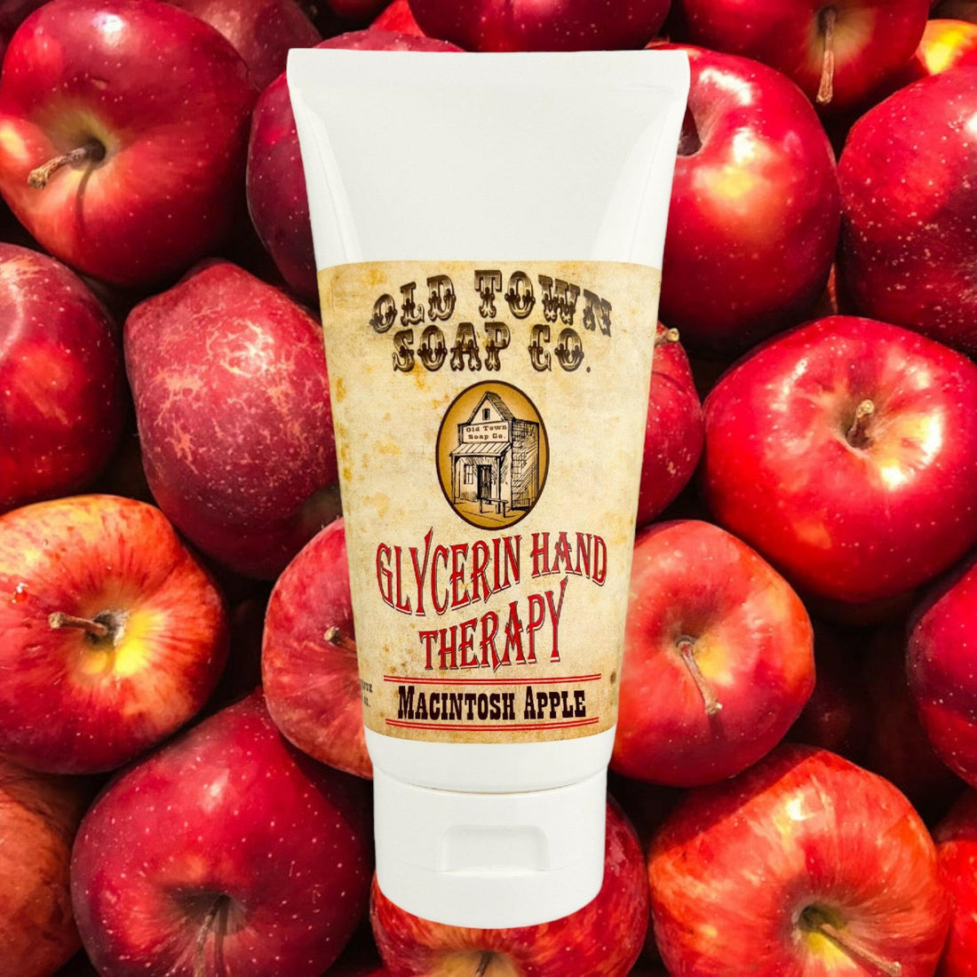 Macintosh Apple 6oz Glycerin Hand Therapy - Old Town Soap Co.