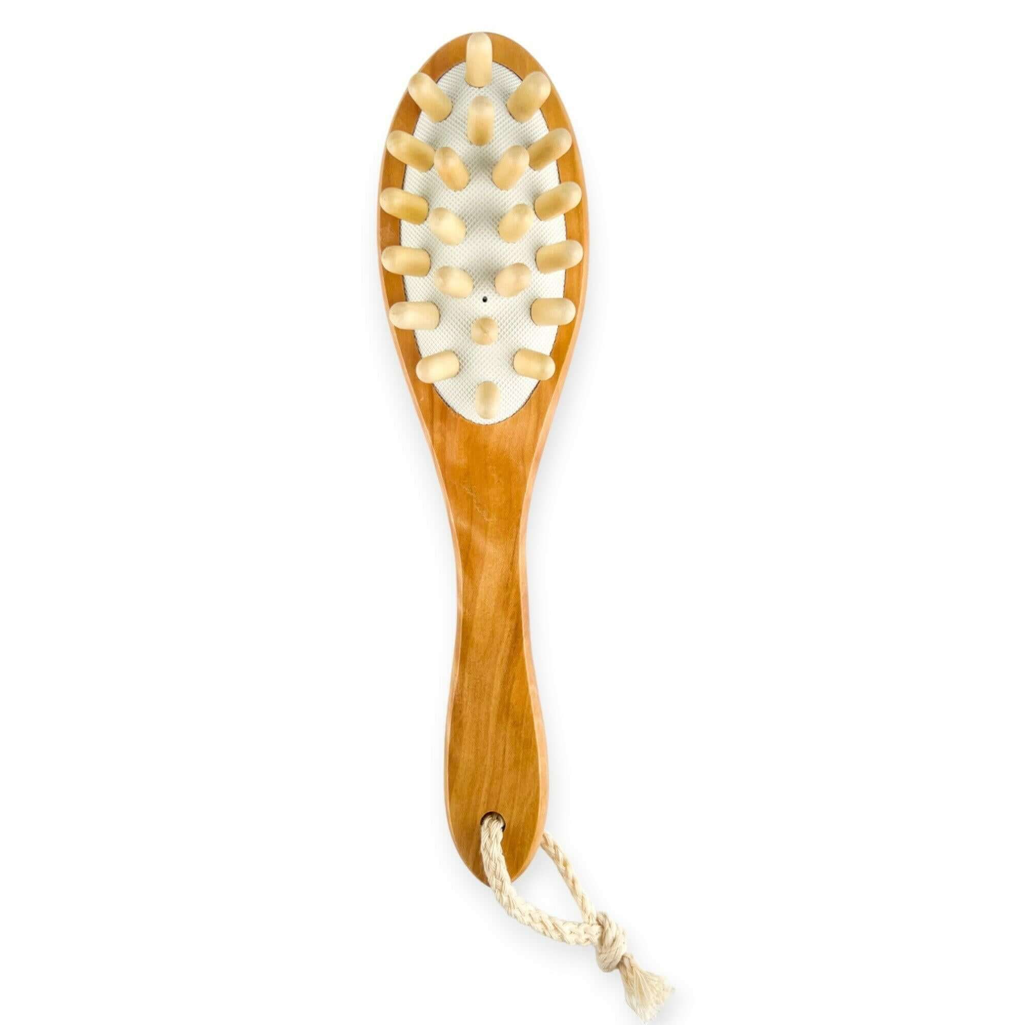 Massaging Bath Brush 10" Handle Set - Old Town Soap Co.