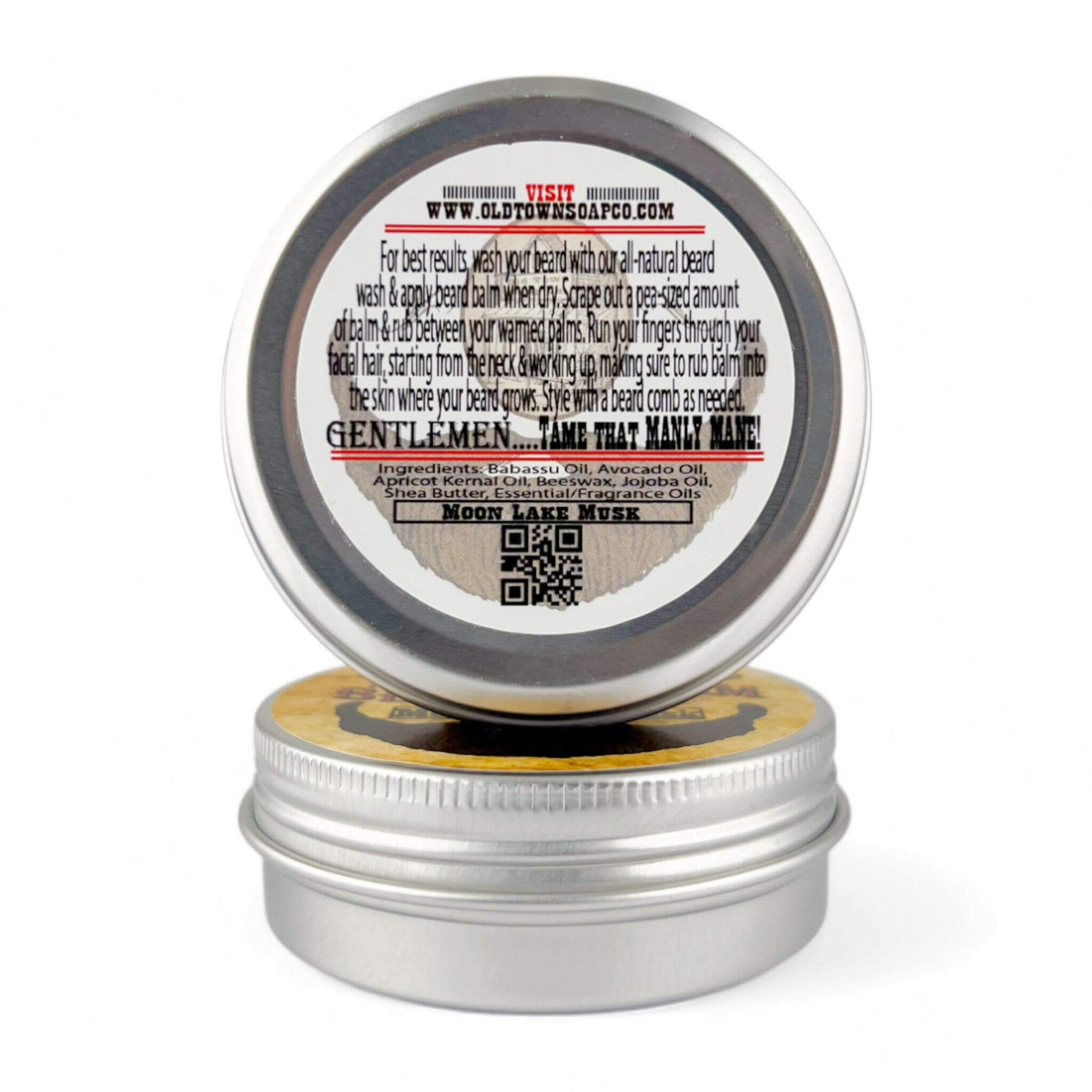 Moon Lake Musk Beard Balm - Old Town Soap Co.