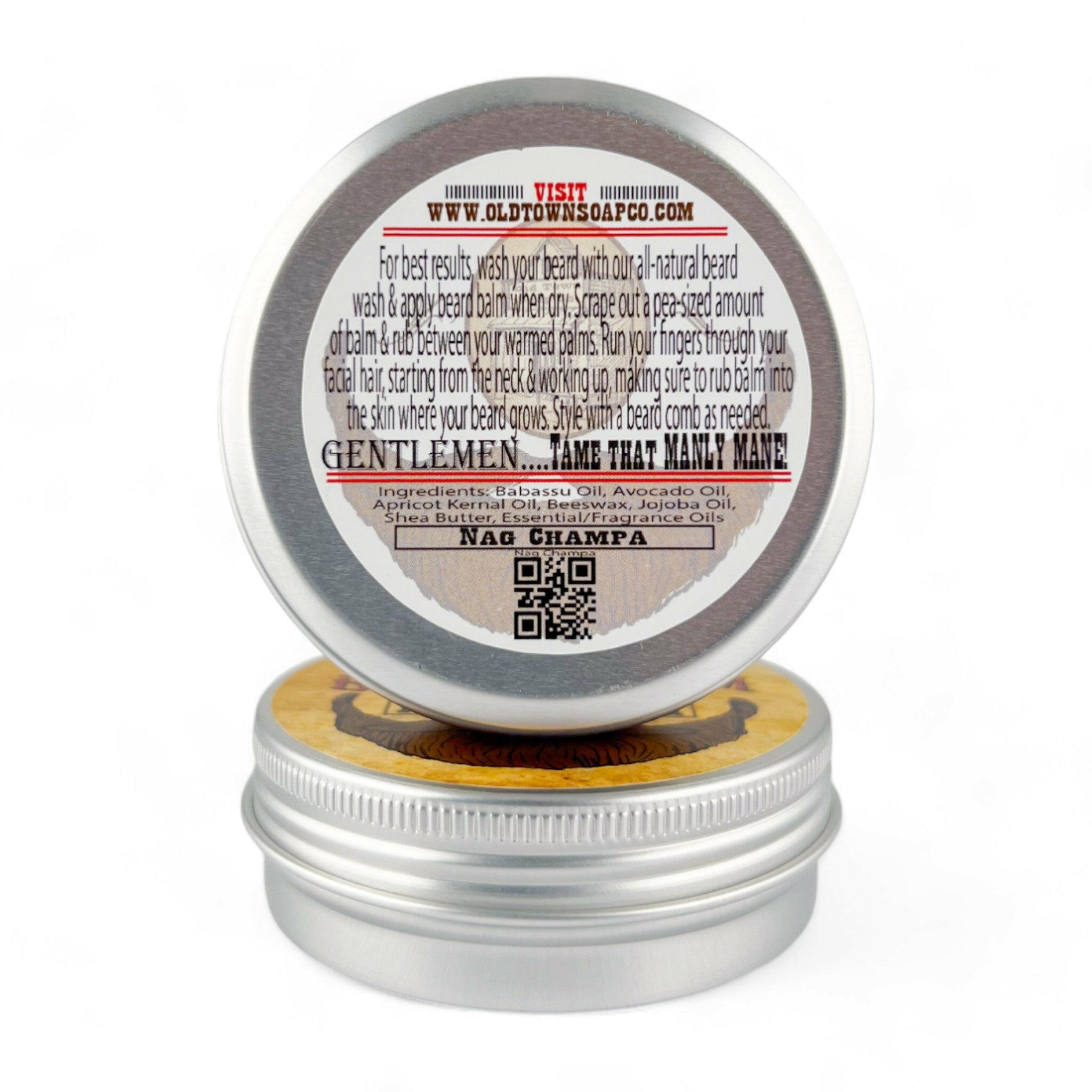 Nag Champa Beard Balm - Old Town Soap Co.