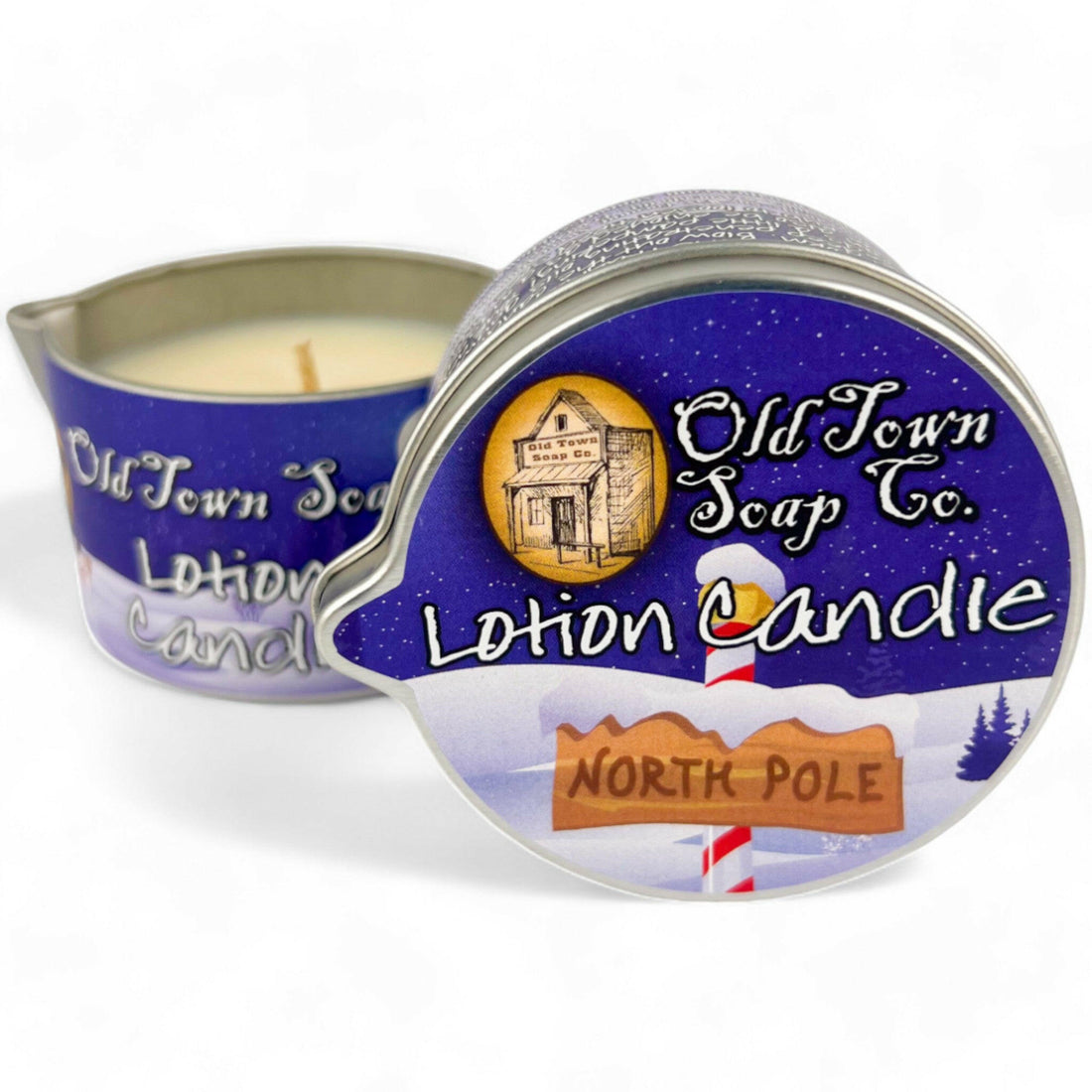 North Pole Lotion Candle - Old Town Soap Co.
