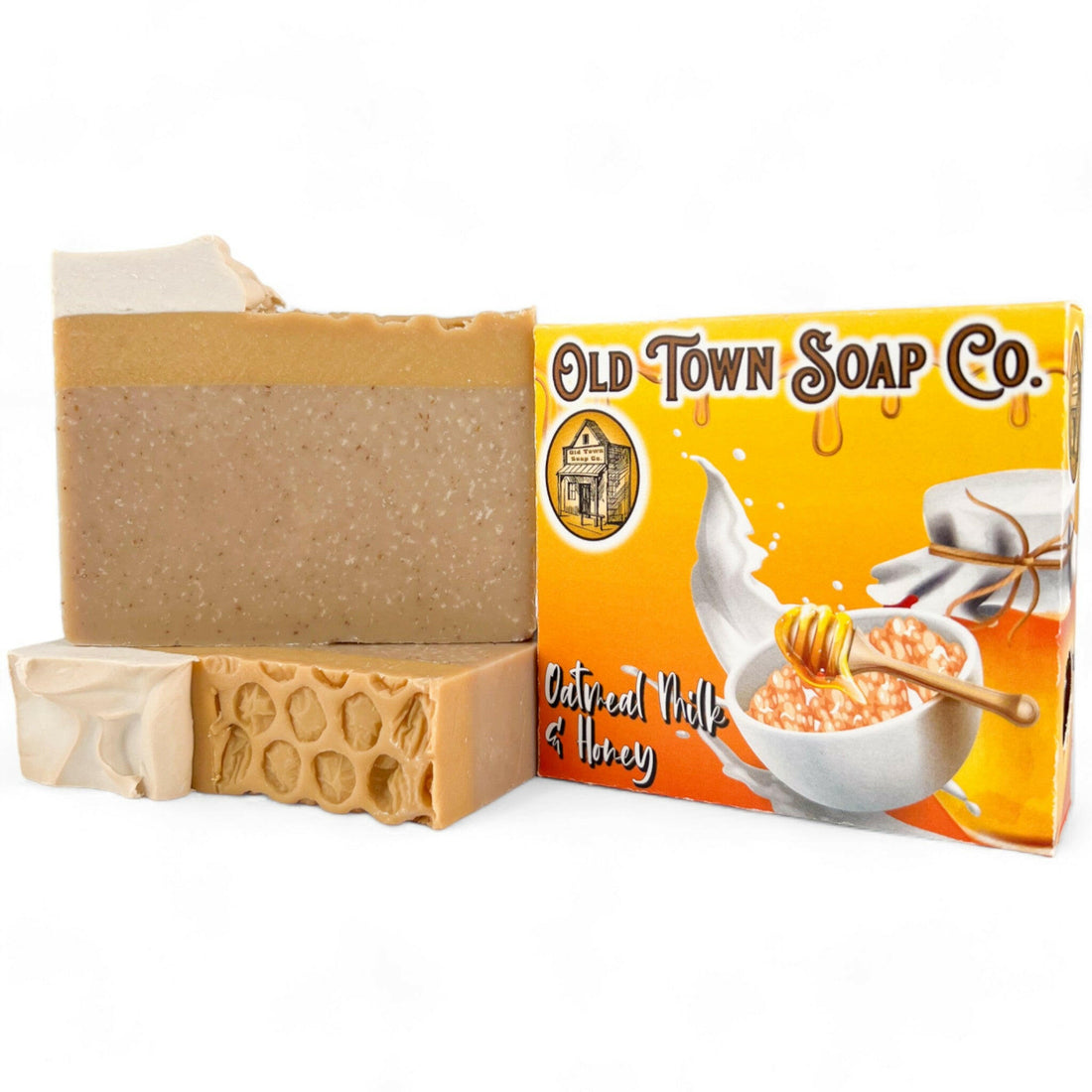 Oatmeal Milk & Honey -Bar Soap - Old Town Soap Co.