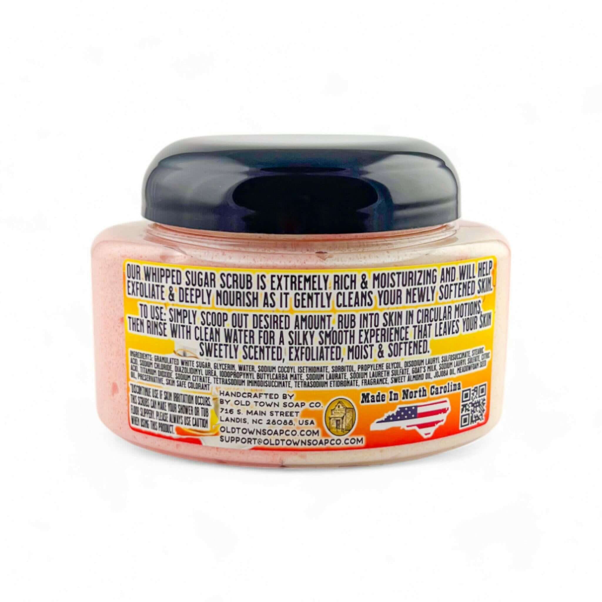 Oatmeal, Milk & Honey Whipped Sugar Scrub Soap - Old Town Soap Co.