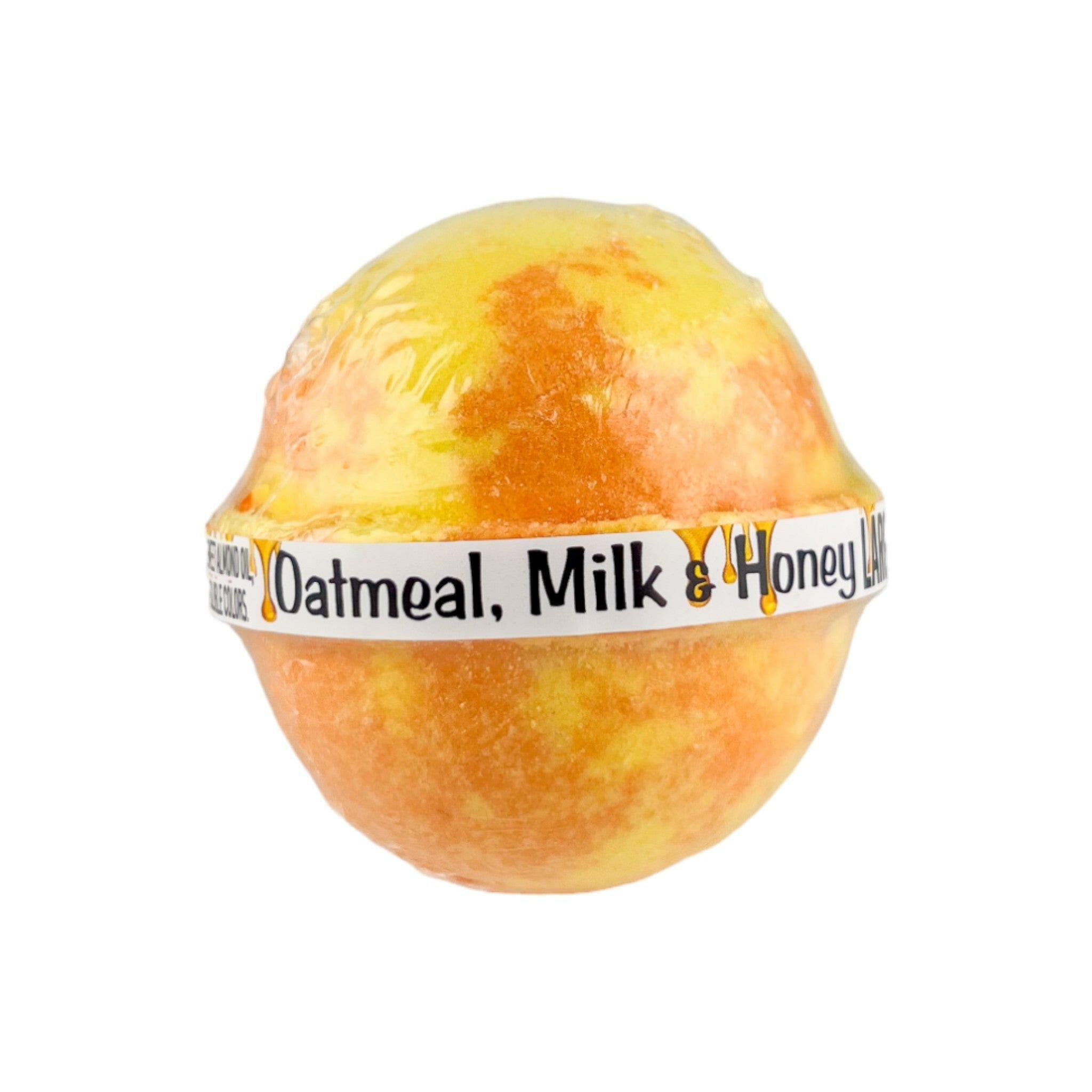 Oatmeal Milk & Honey Bath Bomb -Large - Old Town Soap Co.