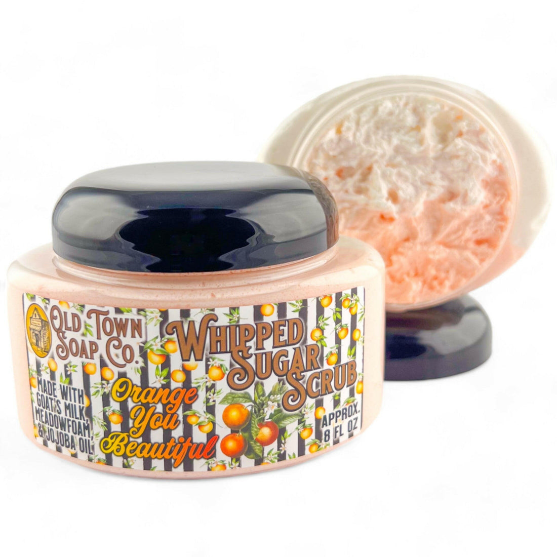 Orange You Beautiful Whipped Sugar Scrub Soap - Old Town Soap Co.