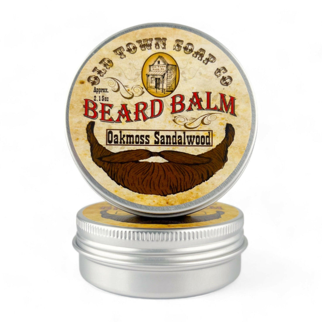 Oakmoss Sandalwood Beard Balm - Old Town Soap Co.