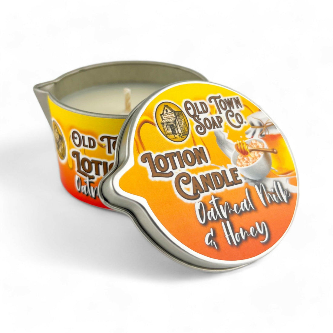 Oatmeal Milk & Honey Lotion Candle - Old Town Soap Co.